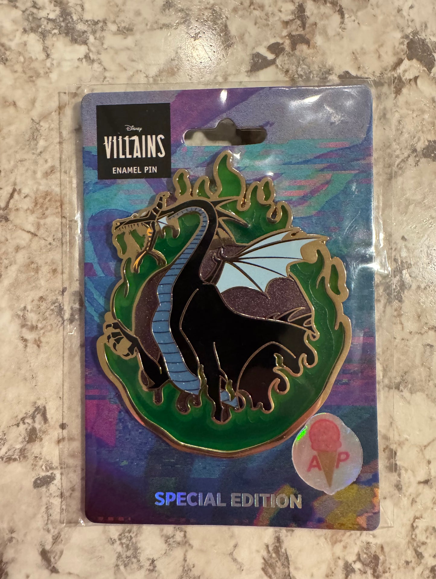 Artist Proof Maleficent PALM Jumbo Disney Pin