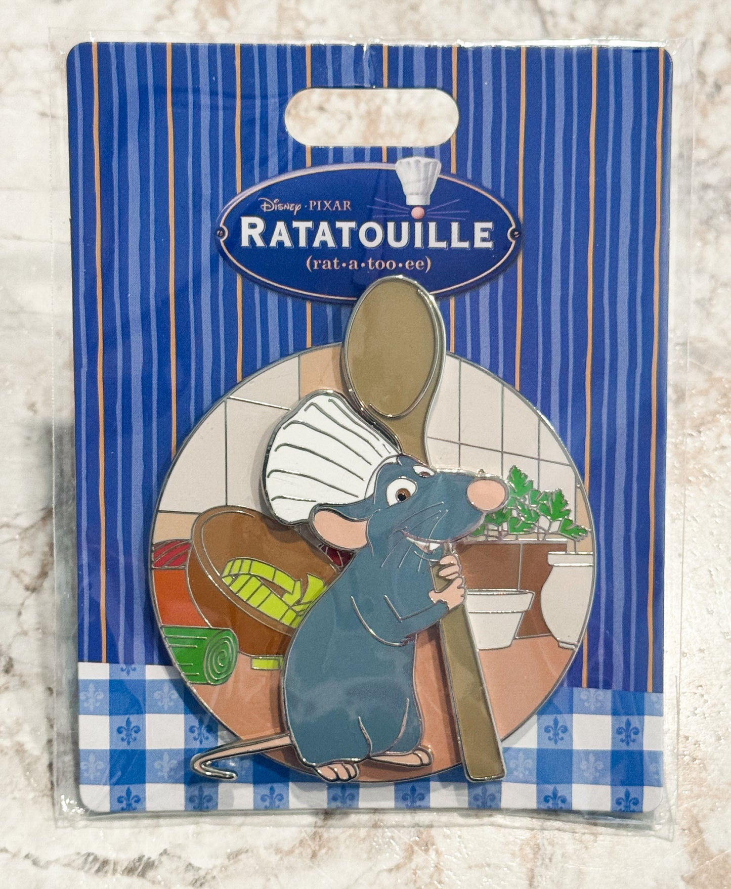 Disney Pixar Ratatouille Remy Chef LE 250 Pin