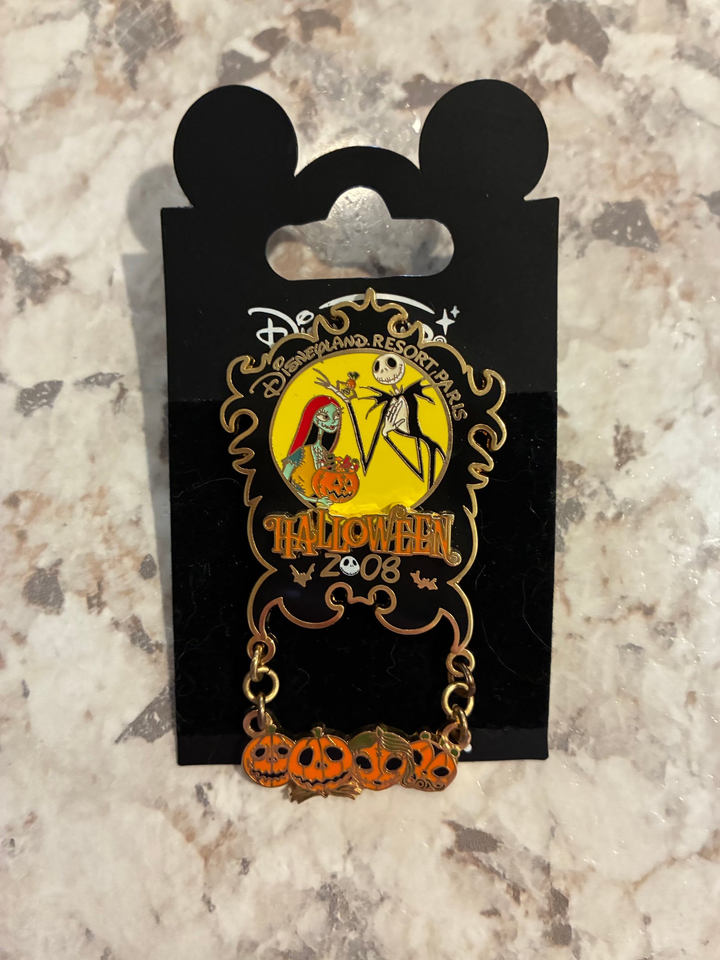 Nightmare Before Christmas Halloween 2008 DLP 900 Disney Pin