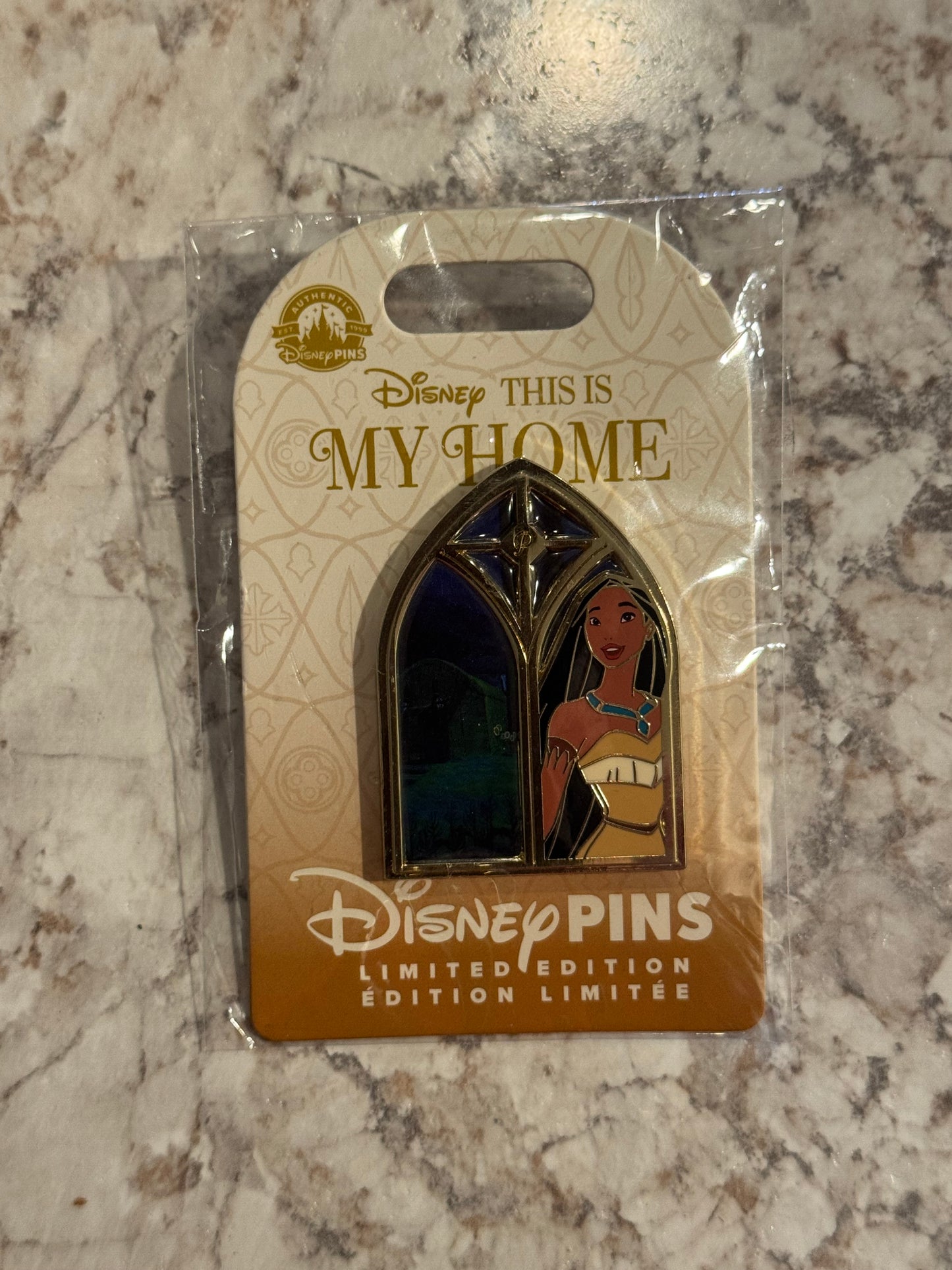 2024 Disney This is My Home Window Princess Pocahontas LE Disney Pin