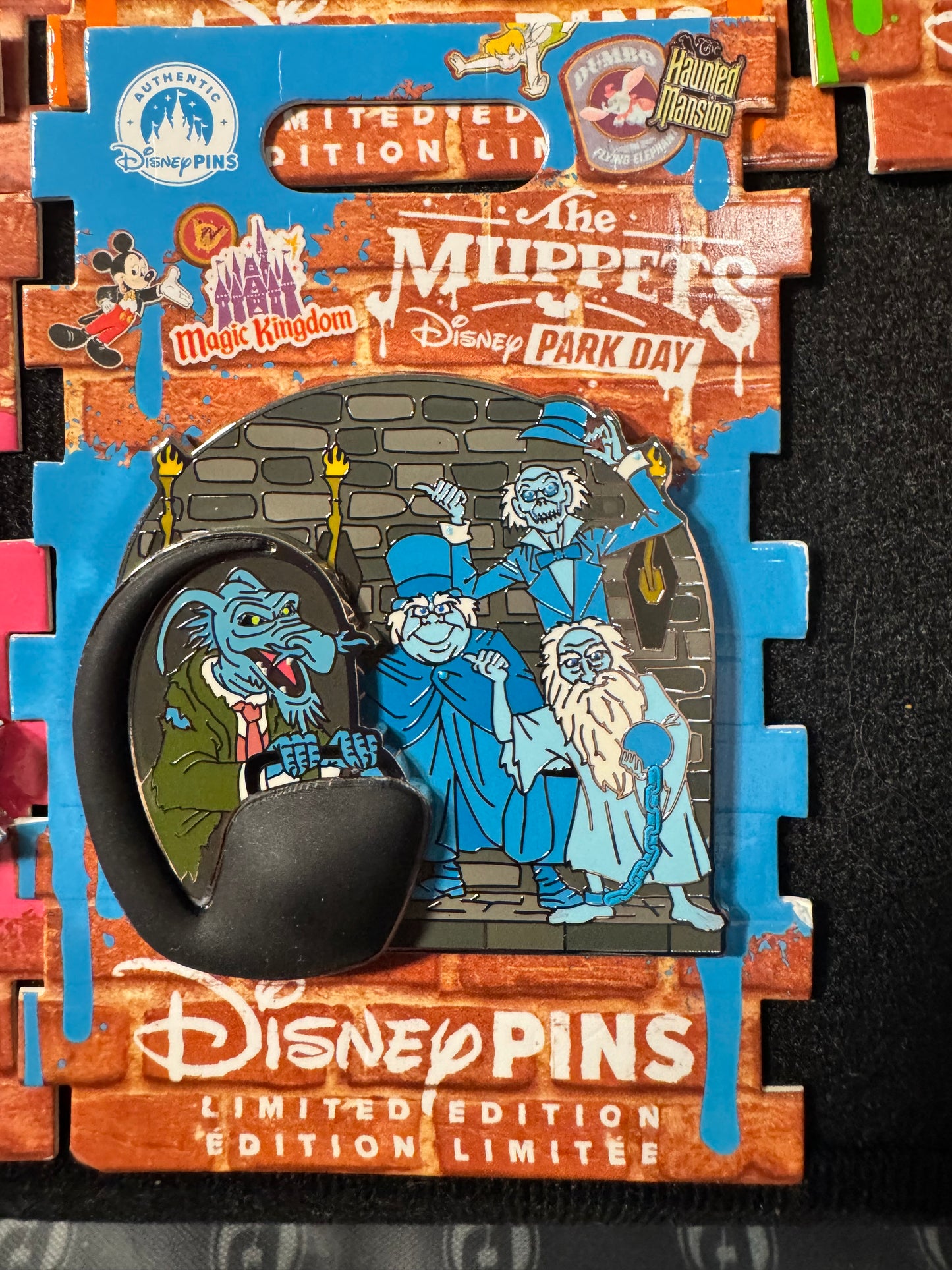 Muppets Park Day Haunted Mansion Uncle Deadly Magic Kingdom Disney Pin LE 3000 Disney Pin