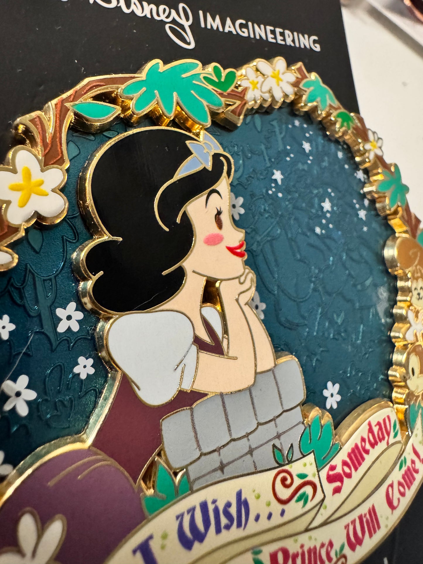 Disney Pin 2022 WDI Snow White I Wish Series LE 300 MOG D23 Expo