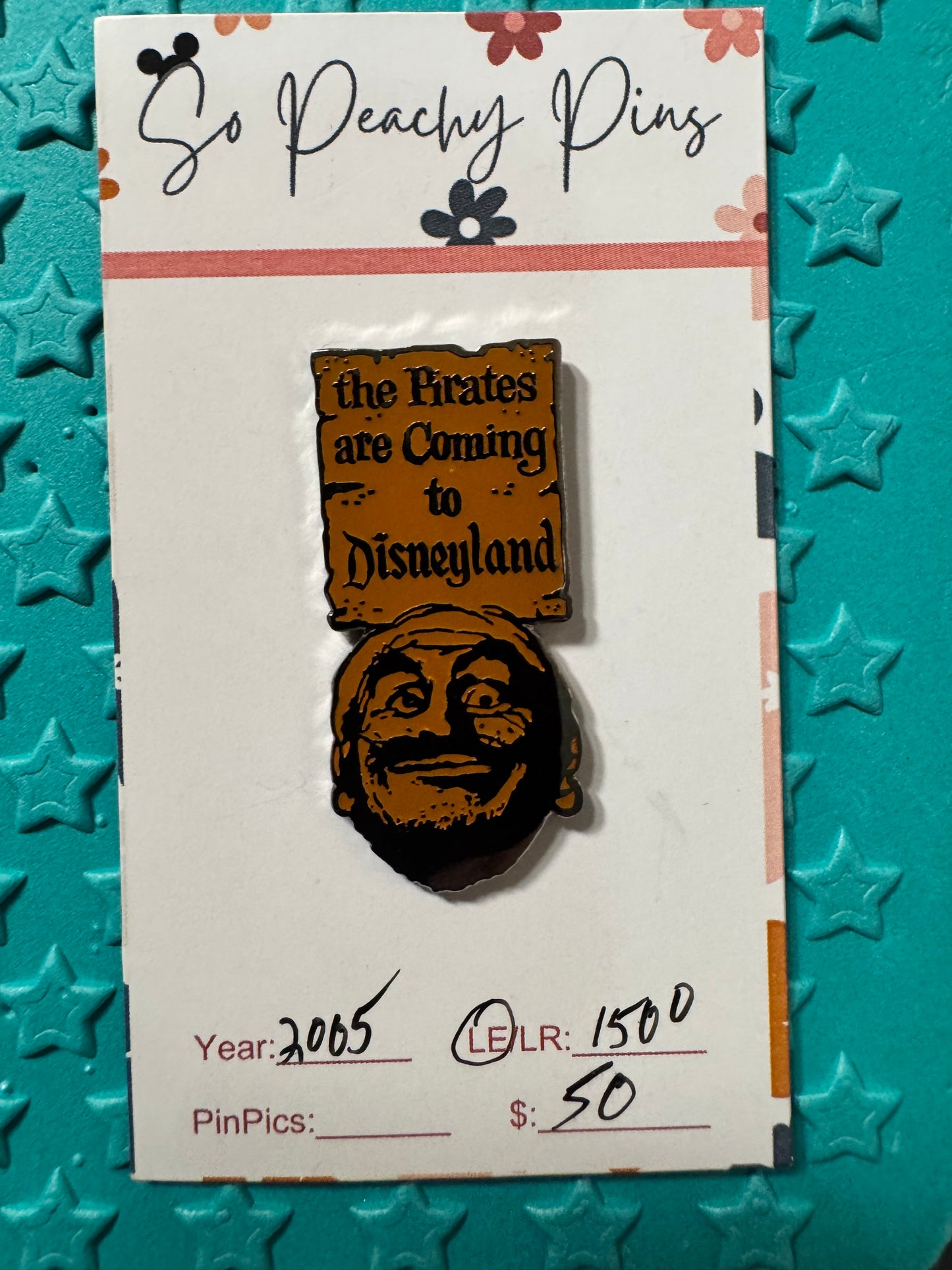 Disney Catalog New Orleans Square Pin “The Pirates Are Coming” – LE 1500 Disney Pin