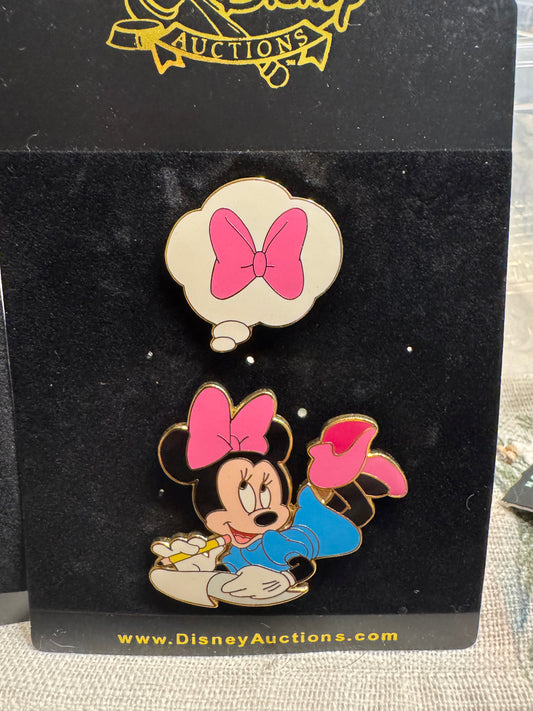 Disney Auctions Christmas Wish List Mickey Mouse Letter Santa Minnie Mouse Letter LE100