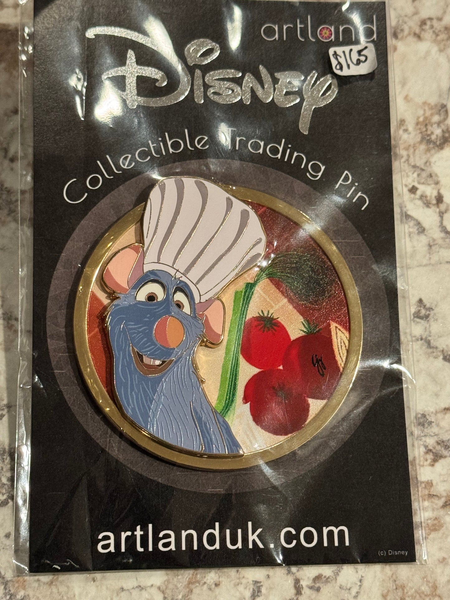 Disney Artland Ratatouille Remy The Chef Jumbo Limited Edition 200 Pin