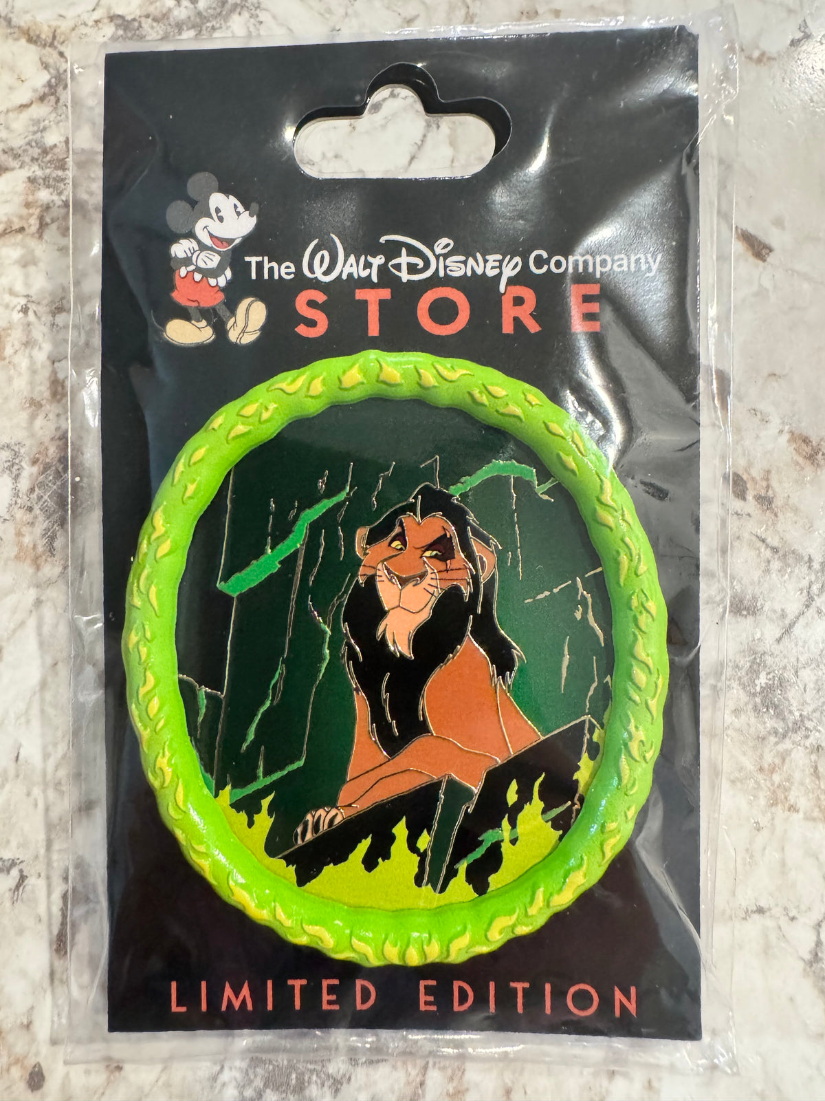 D23 2026 Elements of Nature Scar The Lion King Pin DEC LE 400 TWDCS