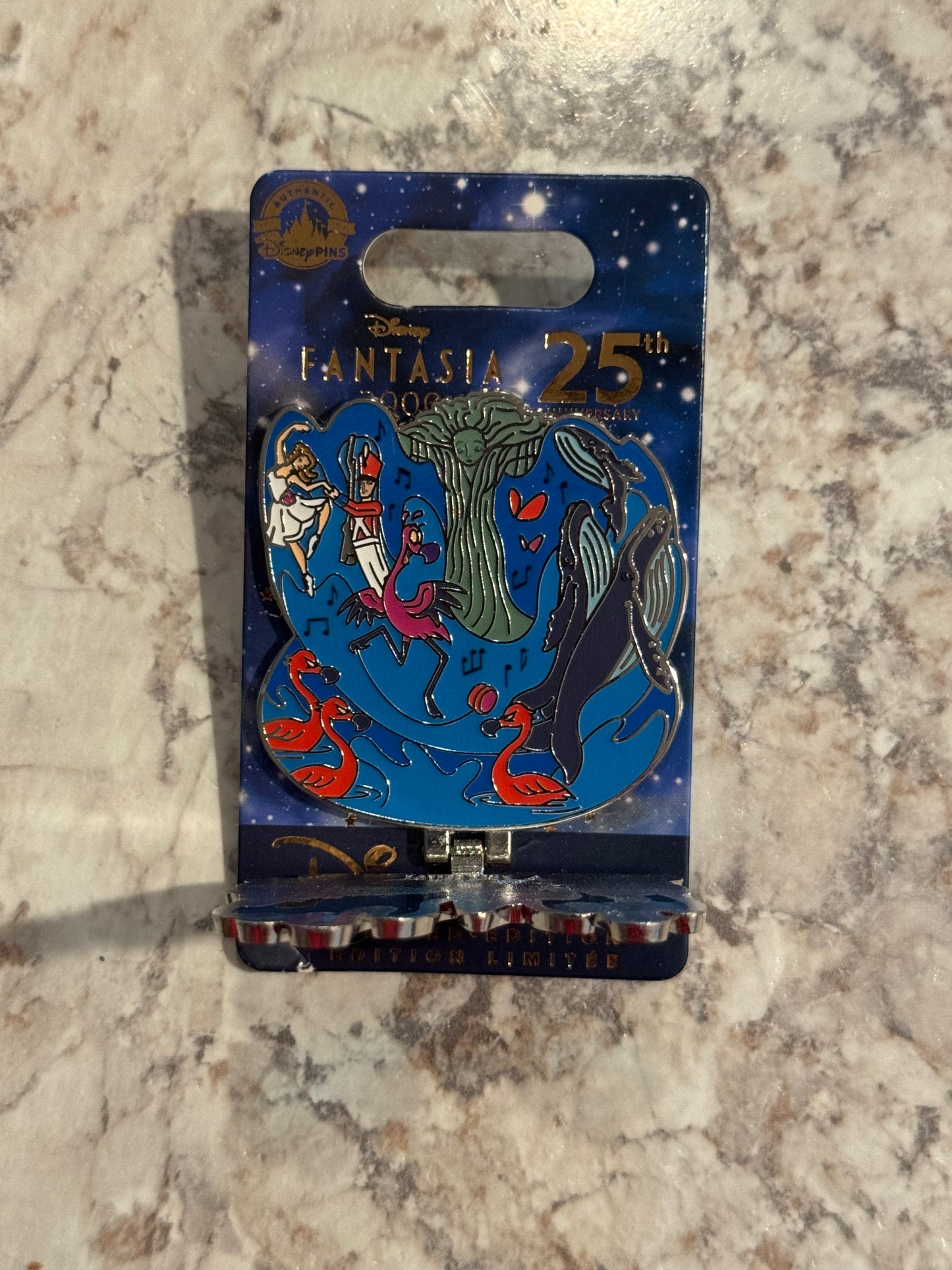 Disney 2024 Parks Fantasia 25th Anniversary Sorcerer Mickey Mouse Pin