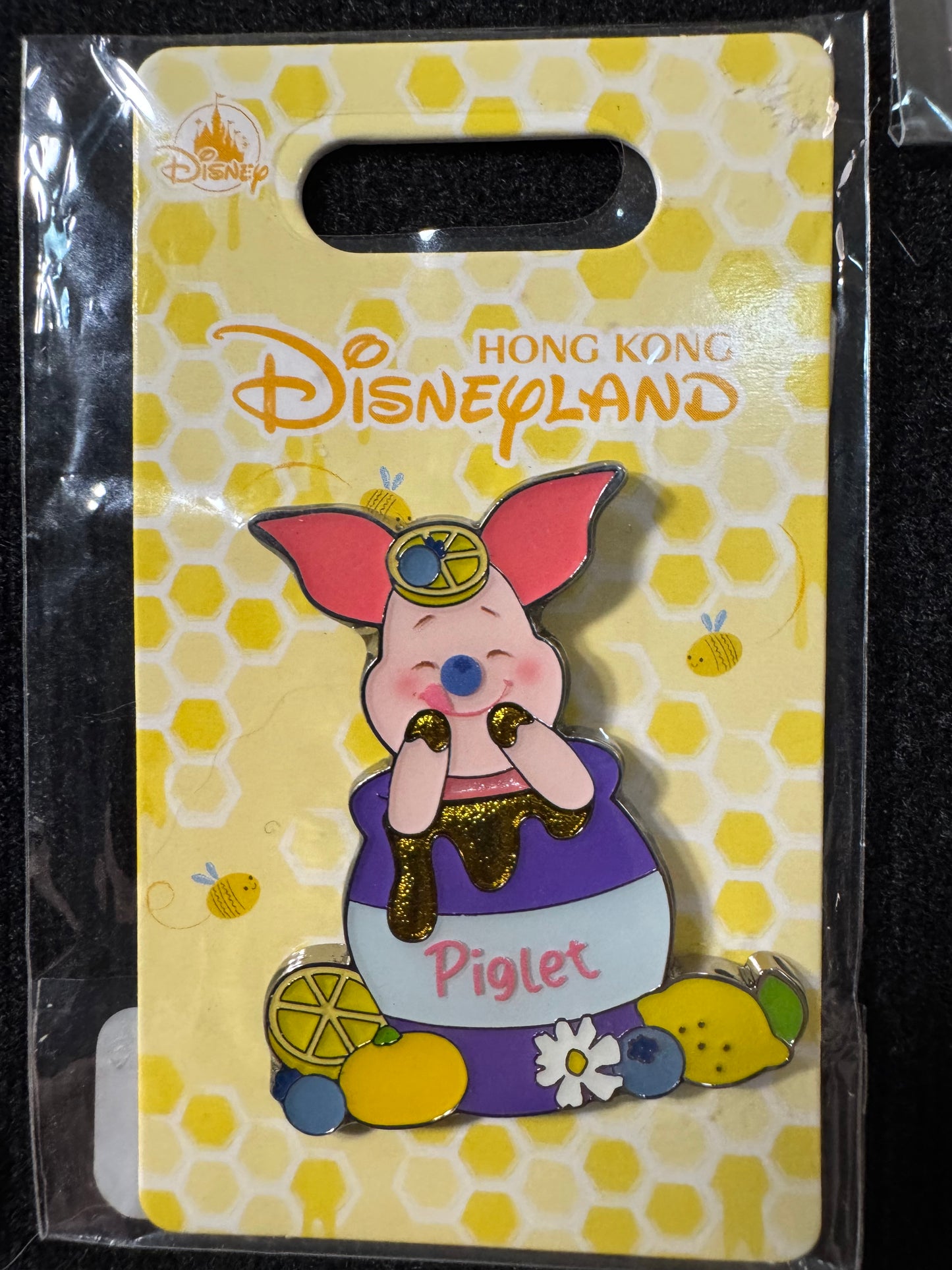 Piglet Honey Pot Hong Kong Disneyland Pin