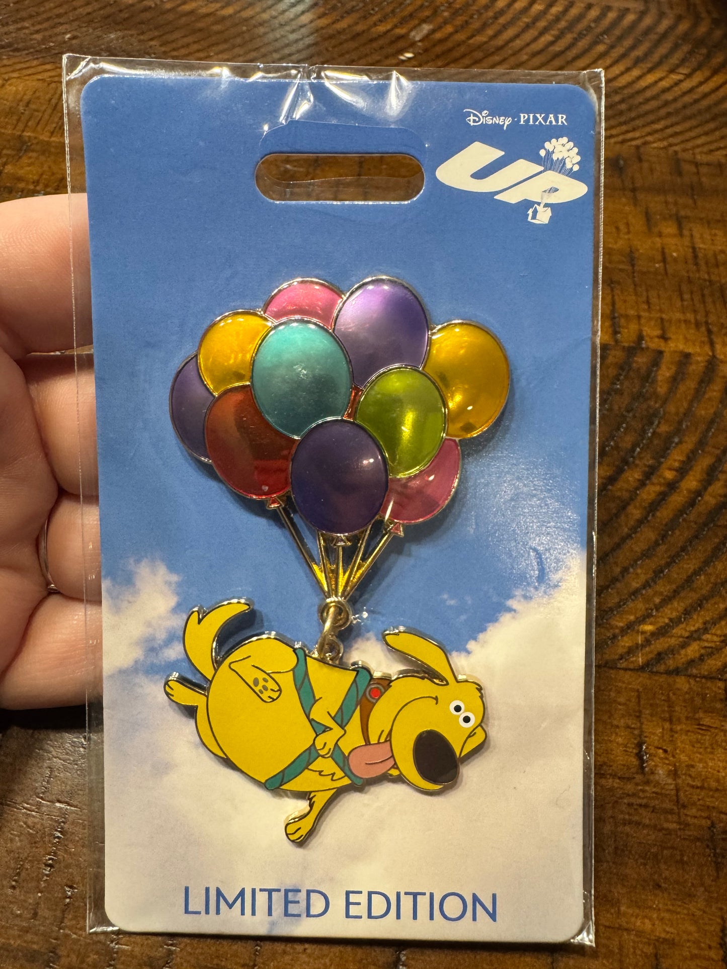 WDI Disney Up! 15th Anniversary Pin - Dug LE 300 Disney Pin
