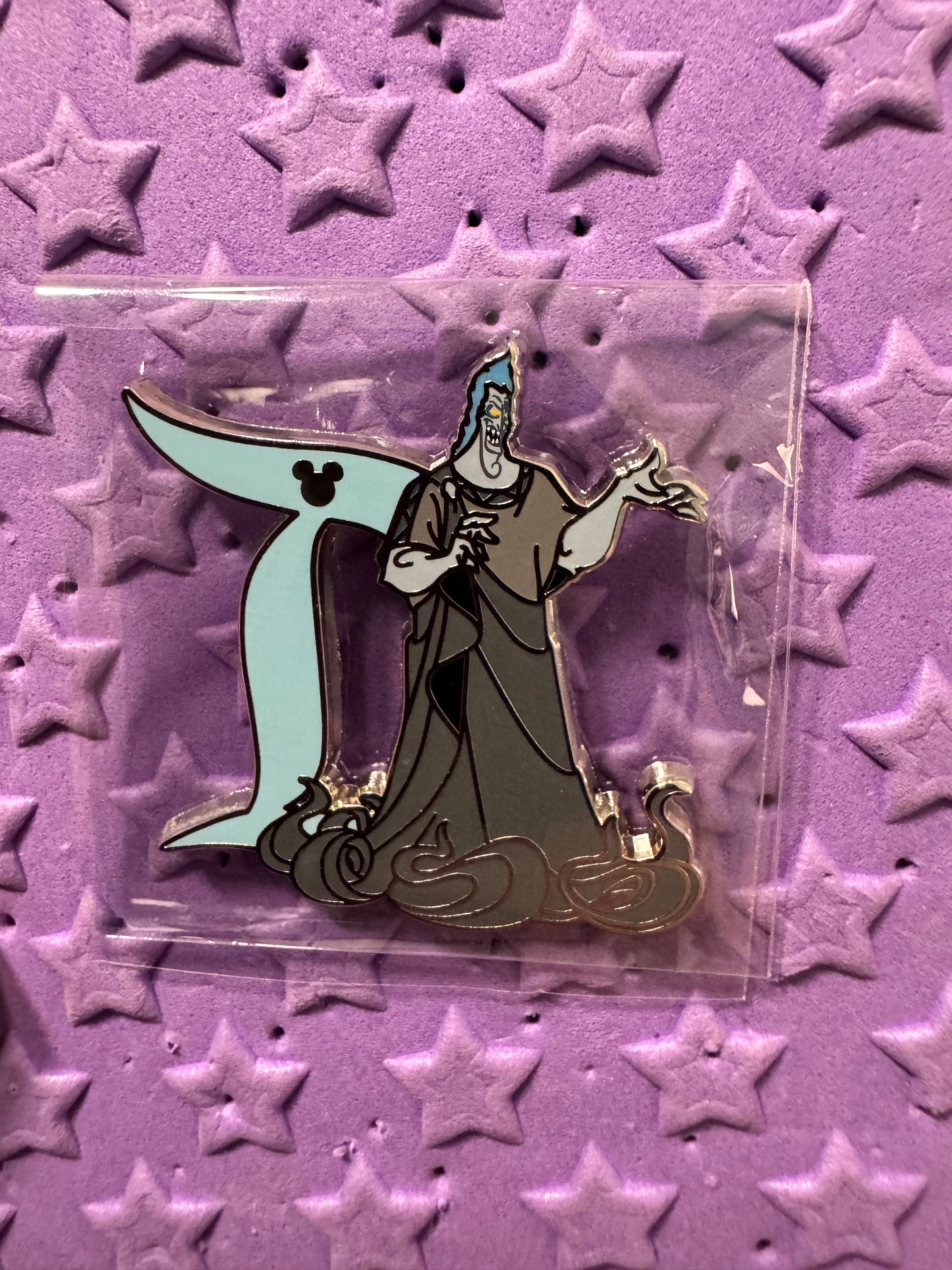 Hades Disneyland D Hidden Mickey Pin