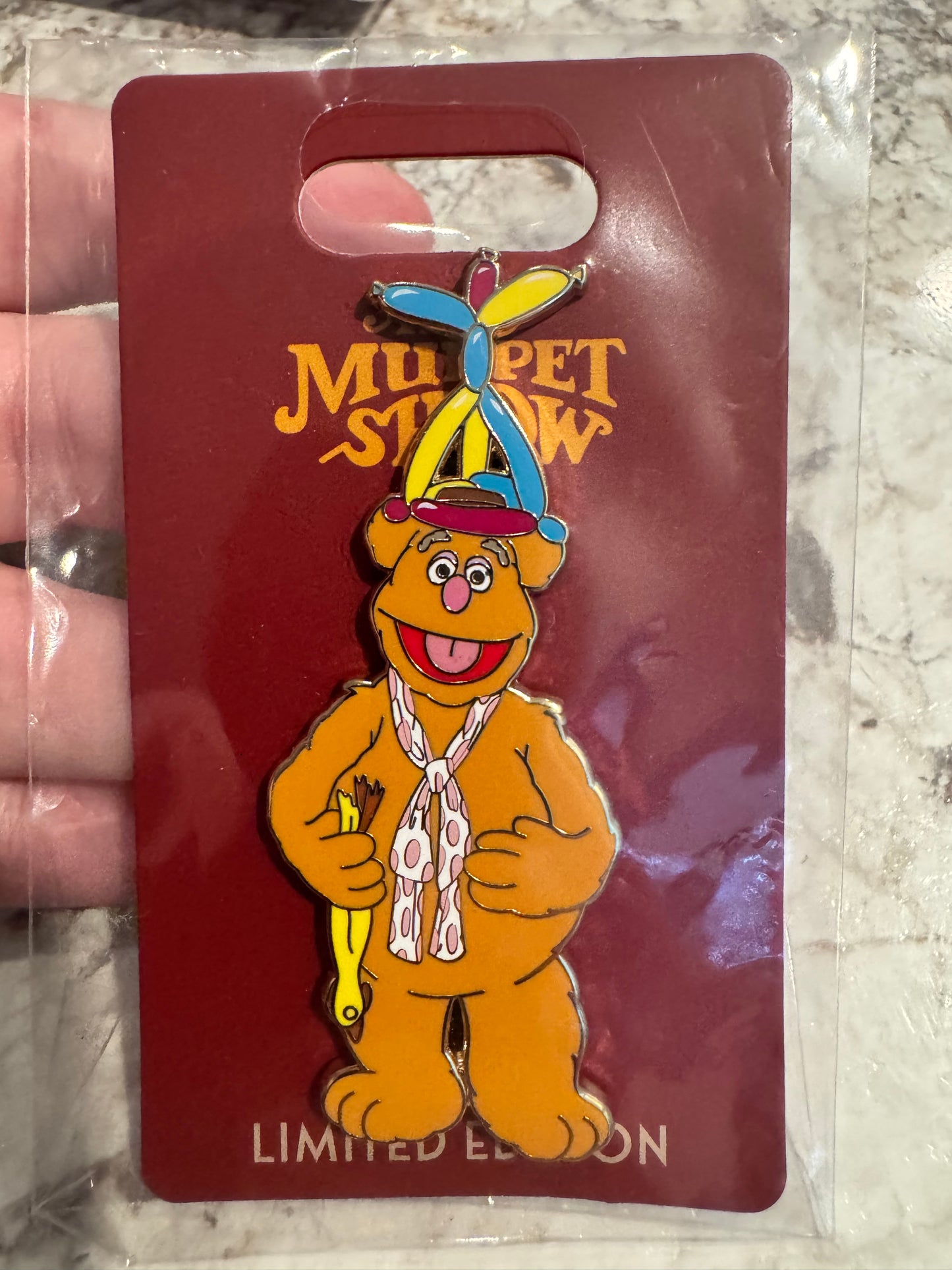 Disney WDI Pin The Muppet Show Fozzie Bear LE 750 Disney Pin (Copy)