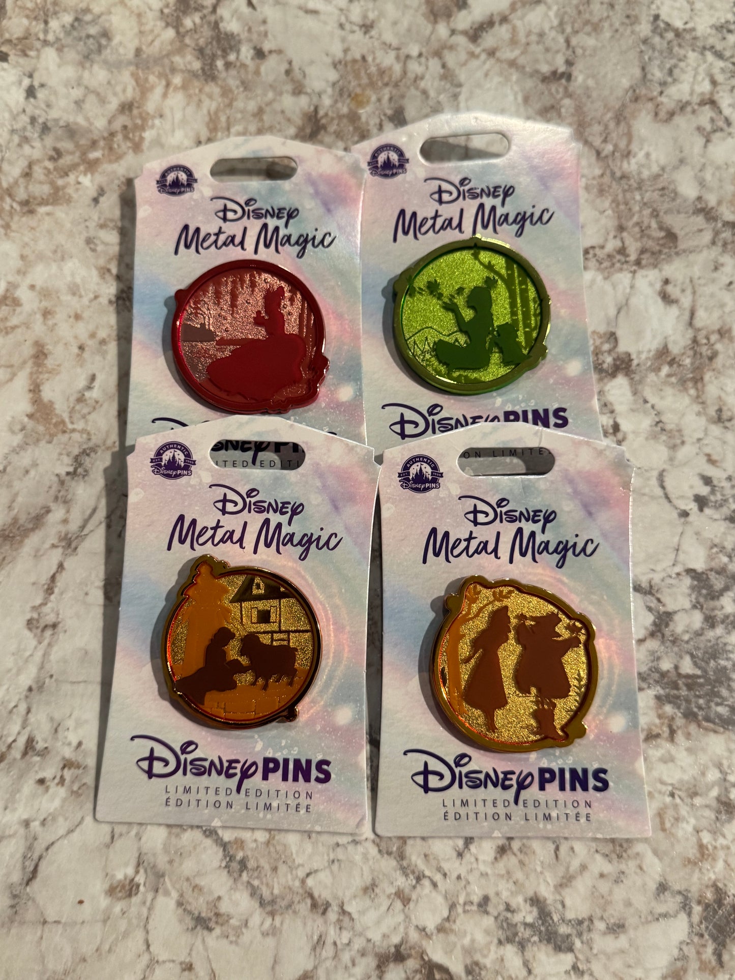 Metal Magic Disney Pins Limited Edition