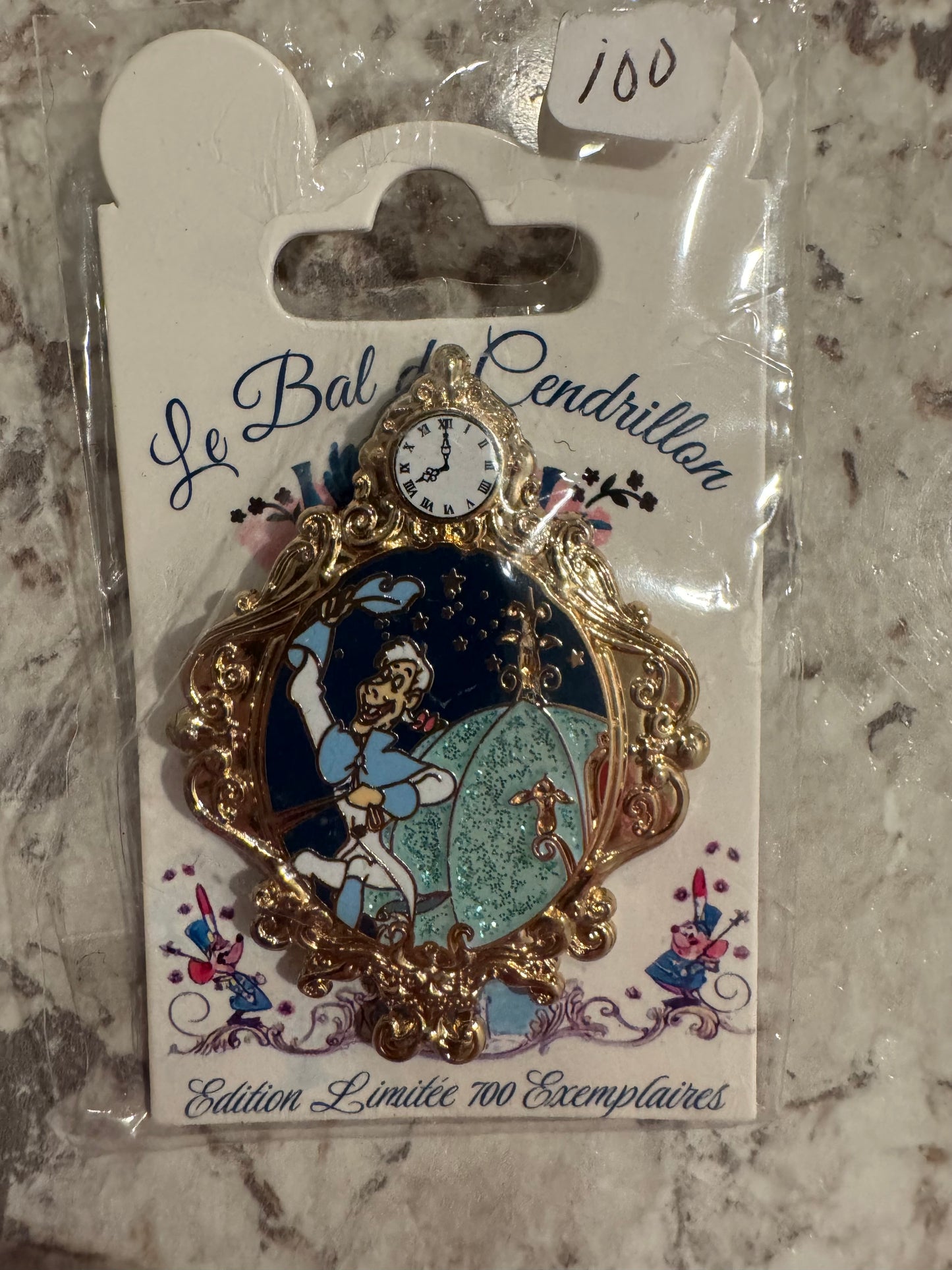 DLP Pin Trading Event Cinderella's Ball Event Coachmen Carriage Locket Pin LE 700