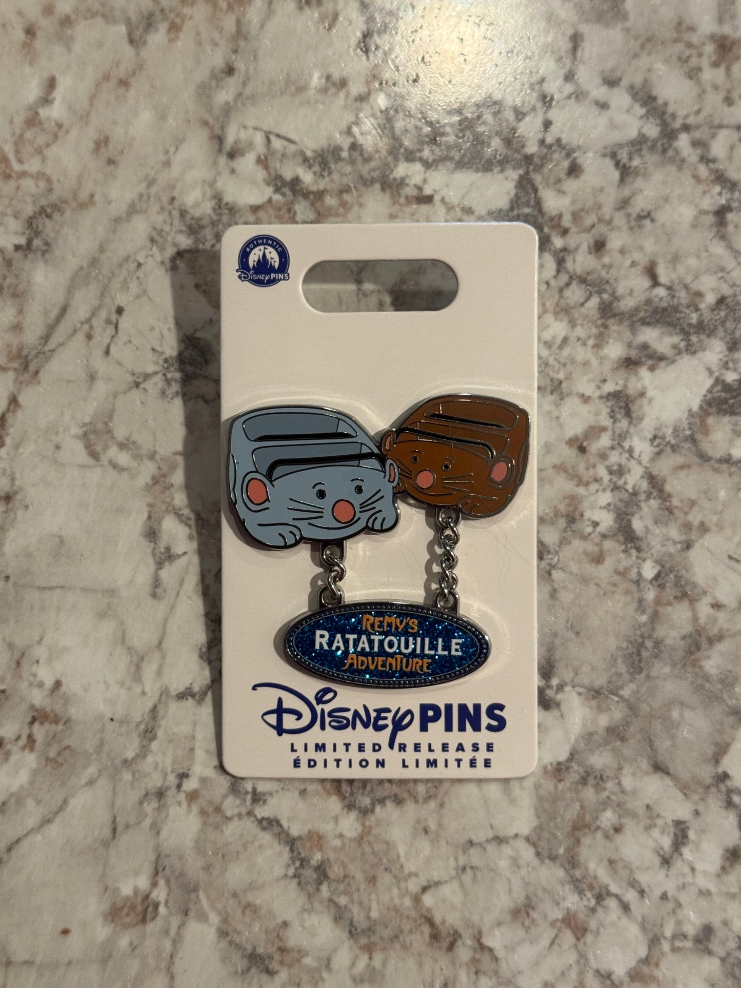 Remy's Ratatouille Adventure Limited Release Park Pin Disney Pin