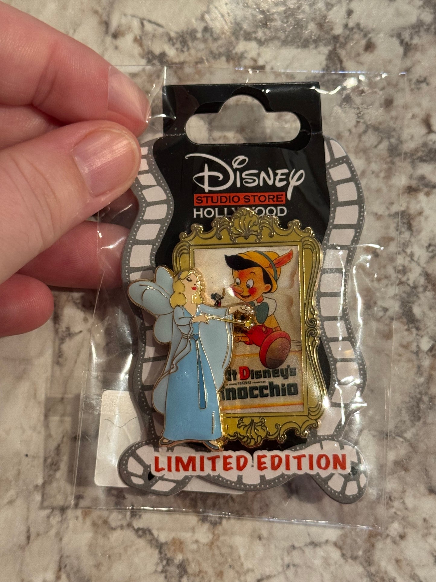 Disney D23 Expo 2024 Event Pinocchio Poster DSSH LE 400 PIN