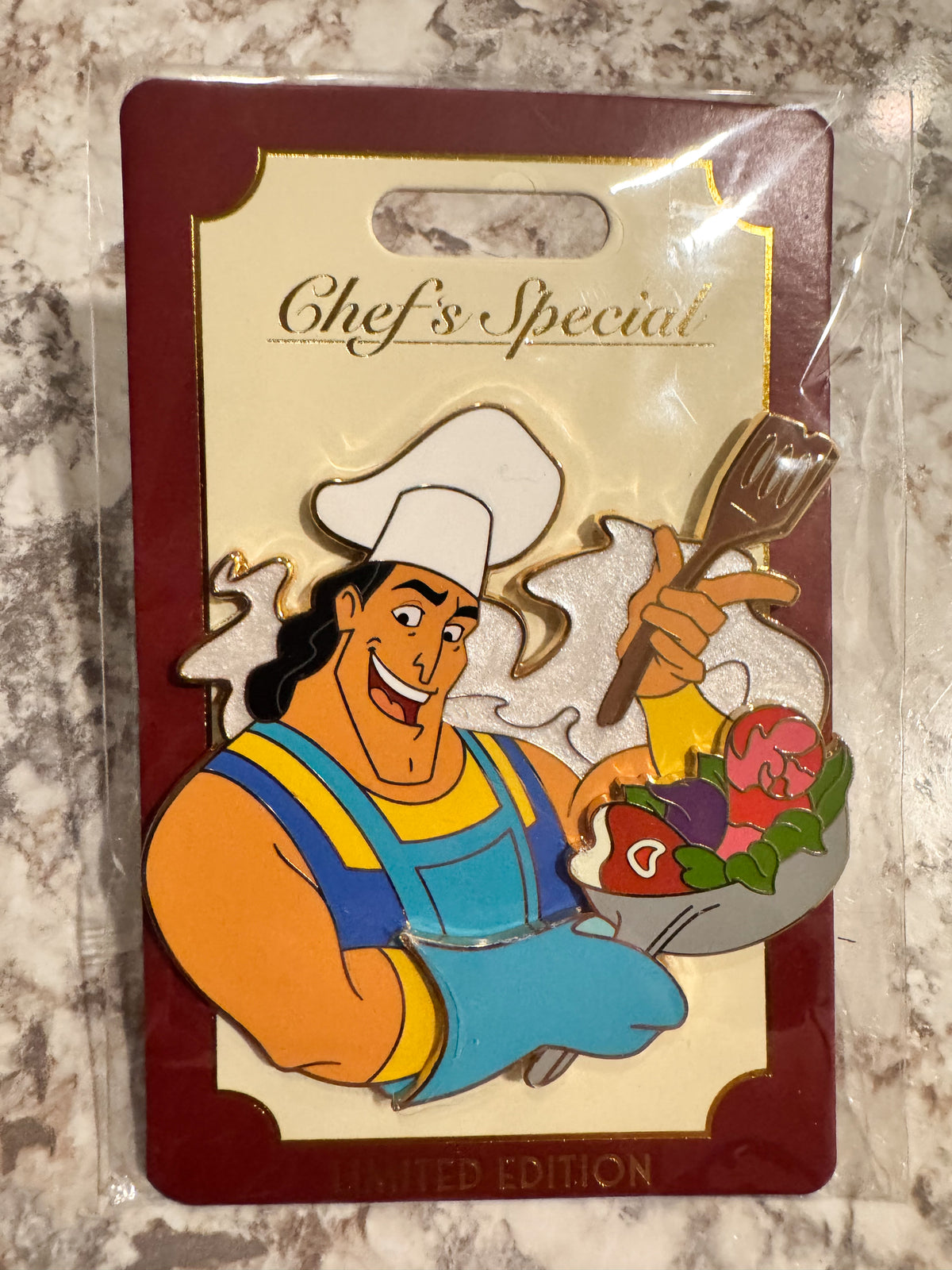 WDI Chef’s Special Kronk LE 300 Disney Pin