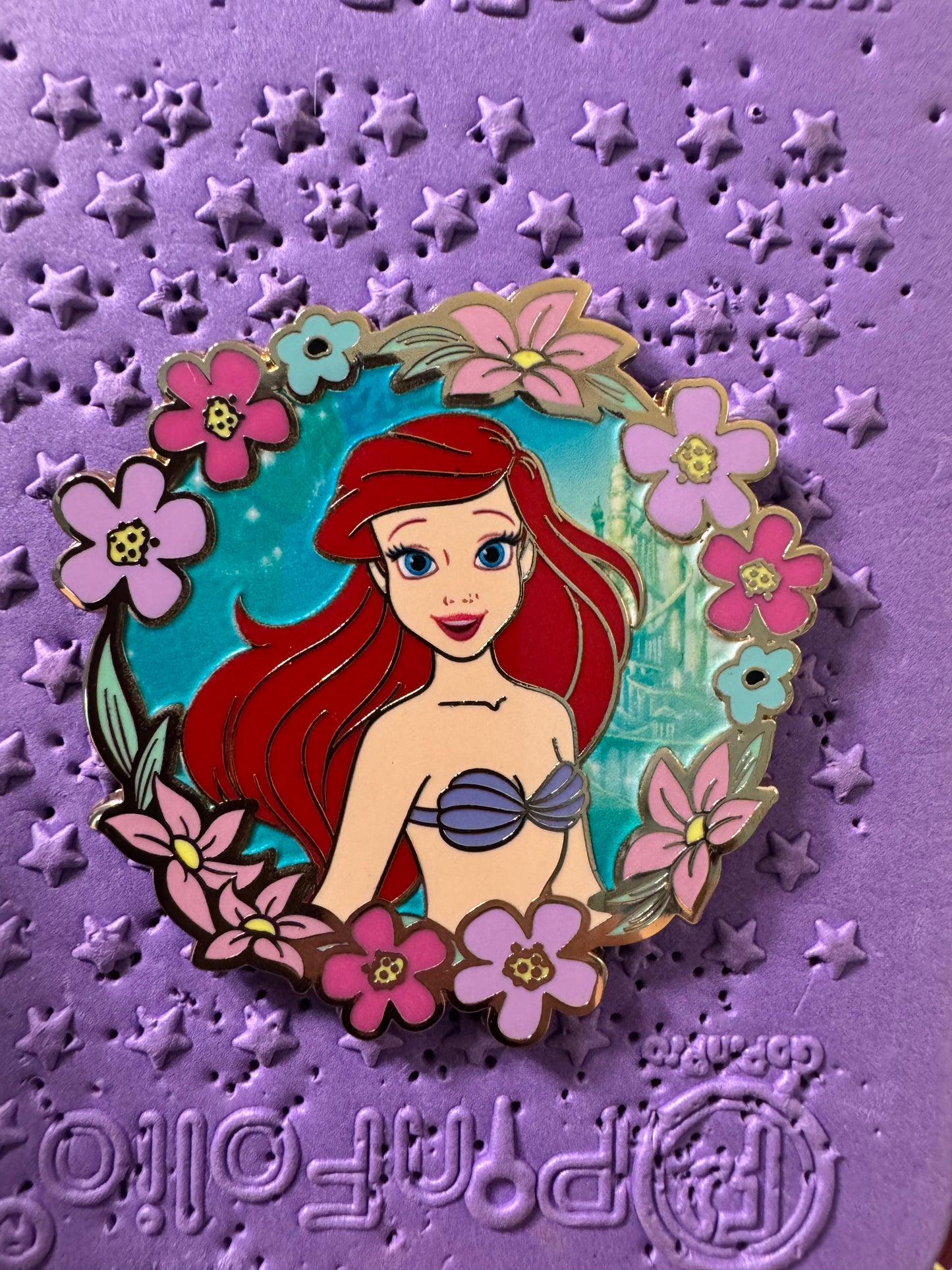 Disney PALM Princess Once Upon a Royal Realm Mystery Pin - Ariel