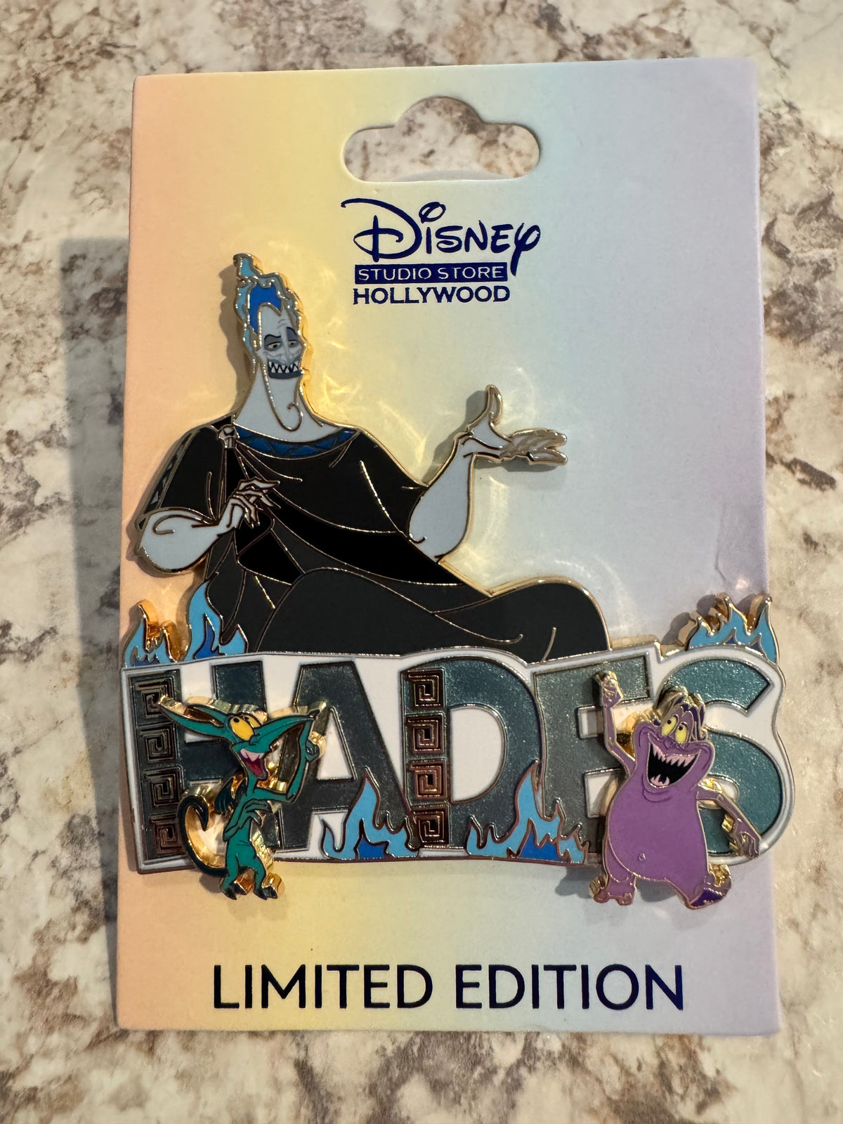 D23 Expo 2026 DSSH It's All In a Name Hades Disney Pin LE 400