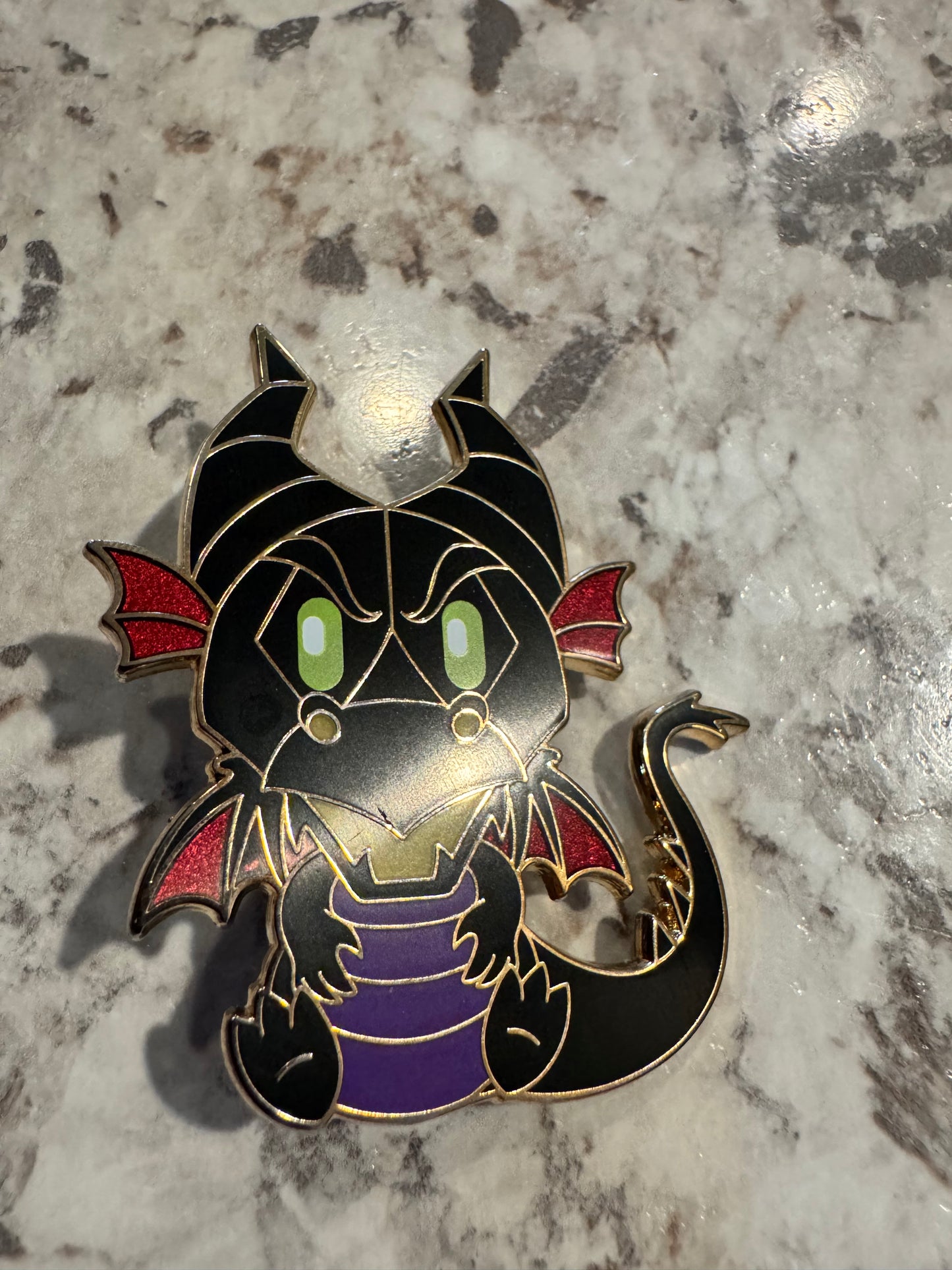 WDI Maleficent Dragon aDorbs! LE 300 Chaser Disney Pin