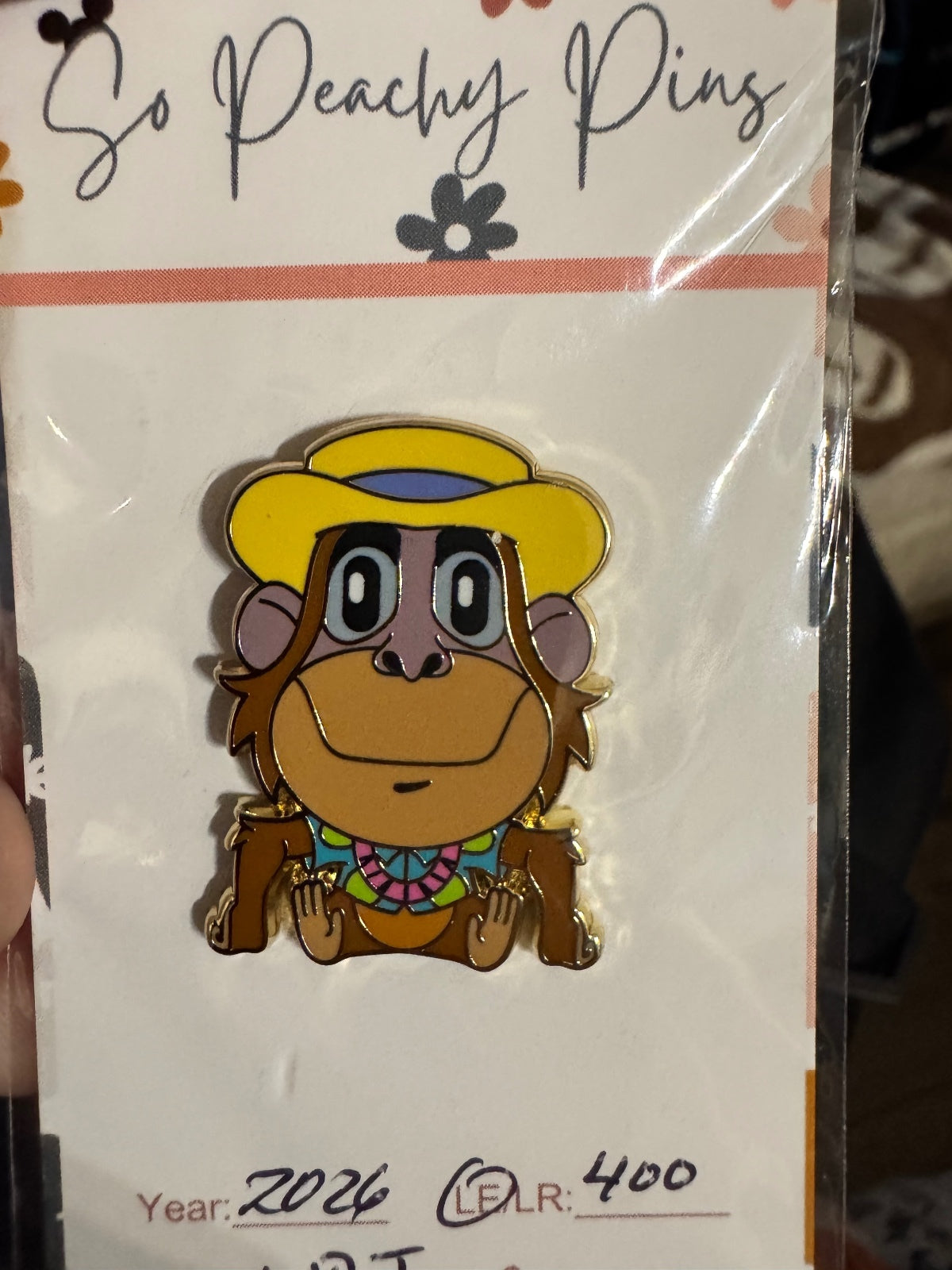 WDI TaleSpin Disney Adorbs! LE 400- Louie Pin