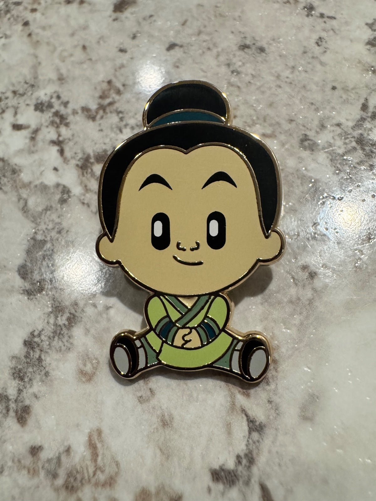 WDI MOG Adorbs Mulan PIN Ping LE 400 Mystery Adorb Pin Mulan As Warrior Ping