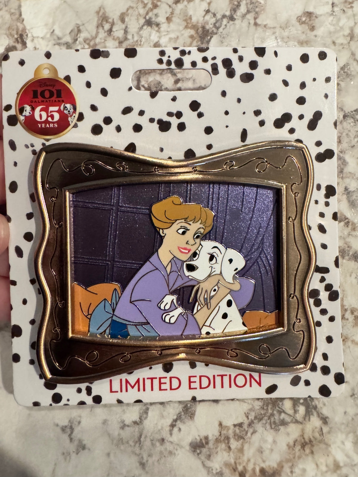 WDI Disney MOG 2026 101 Dalmatians 65th Anniversary Pin - ANITA & PERDITA LE 300