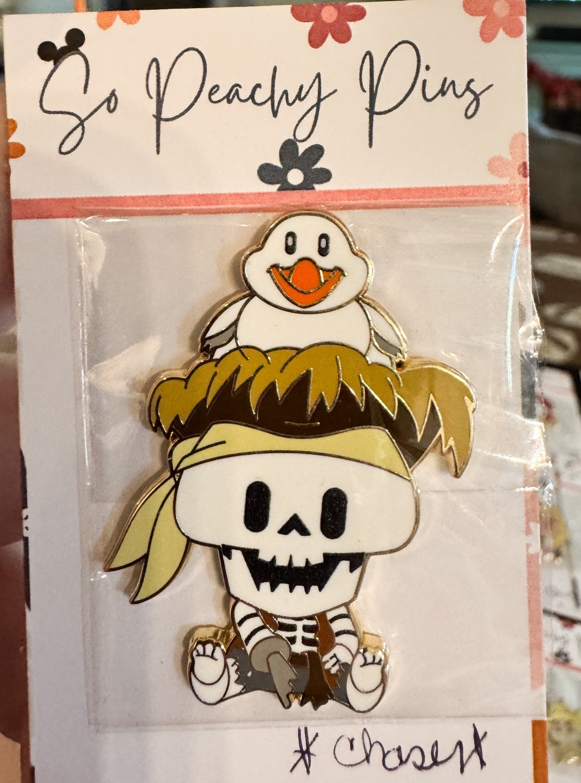 WDI Adorbs! Mystery Pirates of the Caribbean Skeleton Bird LE 400 Chaser Pin