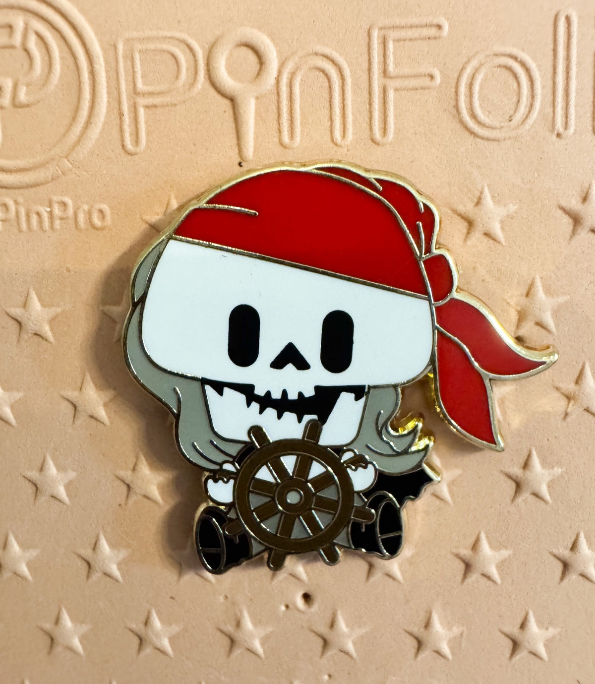 WDI Adorbs! Mystery Pirates of the Caribbean Skeleton Wheel LE 400 Chaser Pin