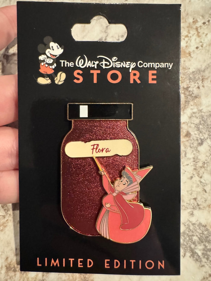Flora Shade of Magic Disney Pin LE 400 D23 Pin