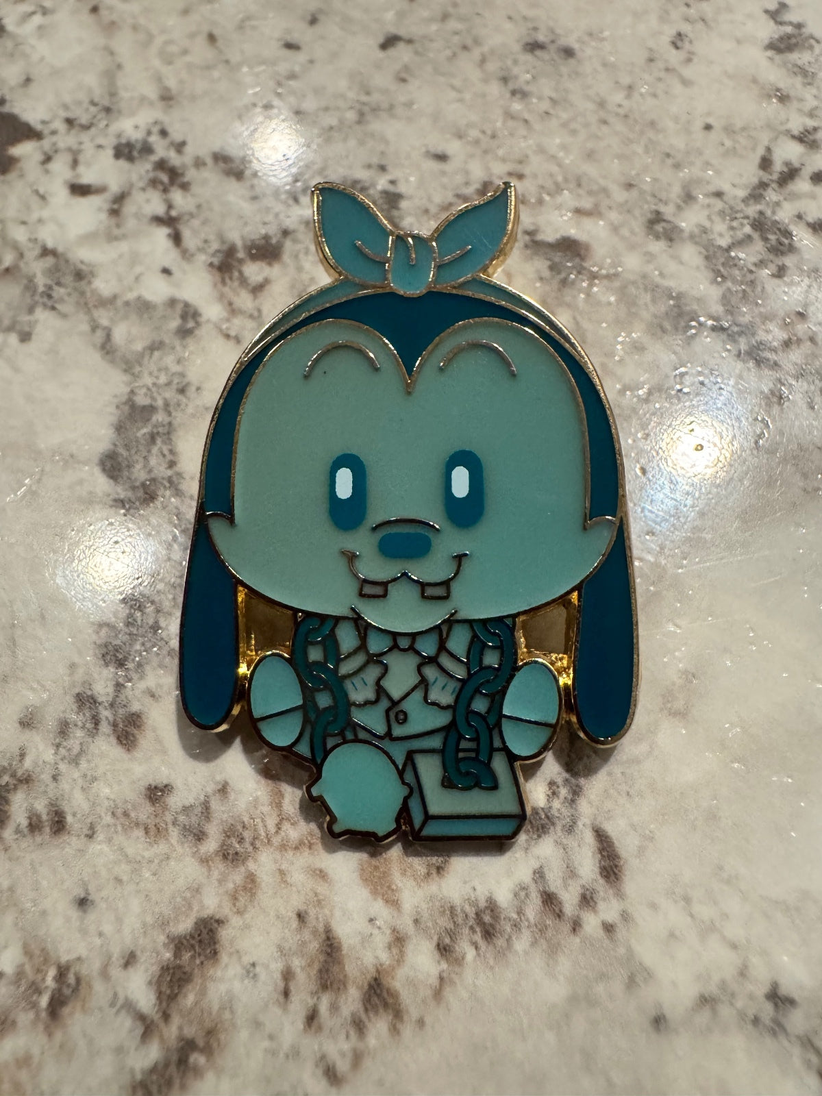 Disney WDI aDorbs Goofy Jacob Marley CHASER LE 300 Glow Christmas Carol Pin