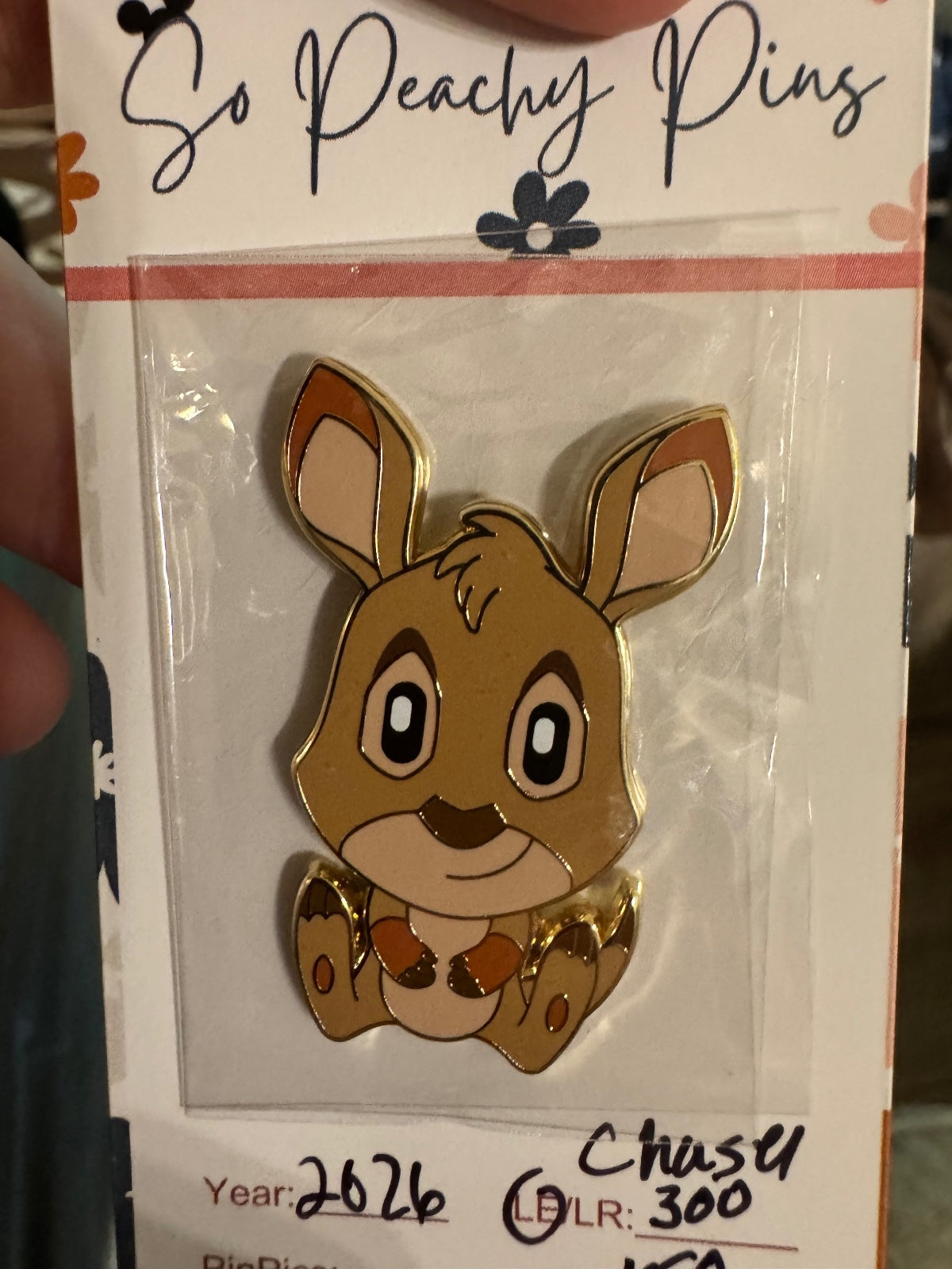 Disney WDI MOG Rescuers Down Under Adorbs Pin - Kangaroo Chaser LE 300