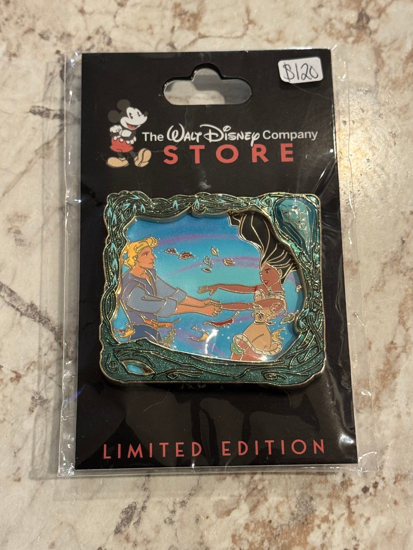 Pocahontas 30th Anniversary Colors Of The Wind Pin LE 250 Disney Employee Center DEC