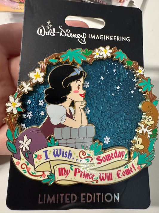 Disney Pin 2022 WDI Snow White I Wish Series LE 300 MOG D23 Expo