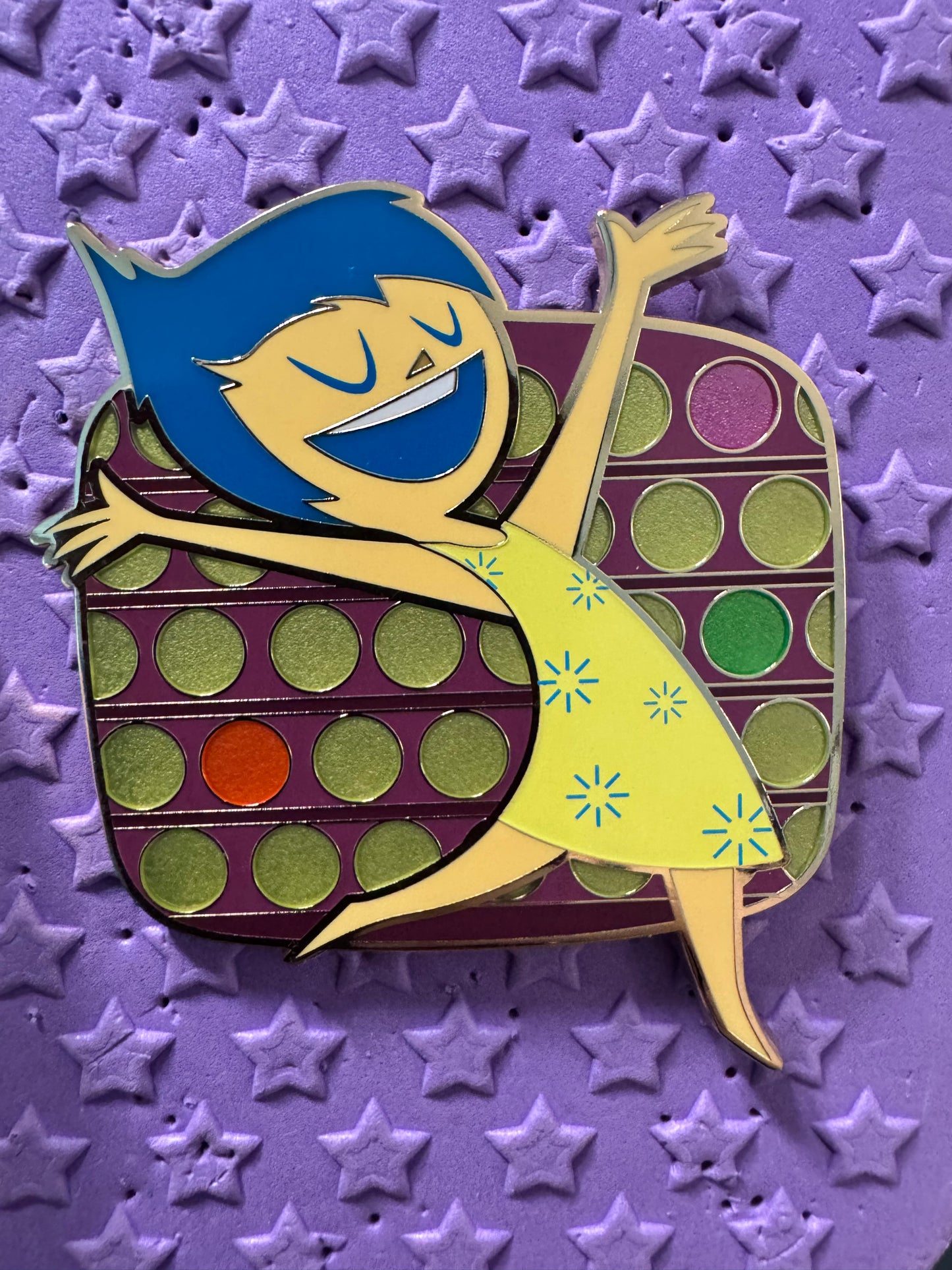 Disney Pink a la Mode PALM Inside Out 2 Joy Mystery Box Pin LE 300