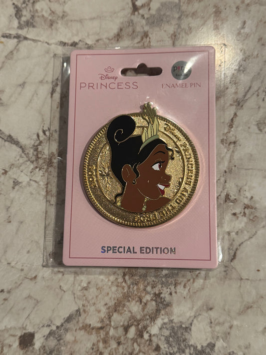Disney Pink A La Mode Tiana Coin Series Princess and the Frog LE 300 Pin