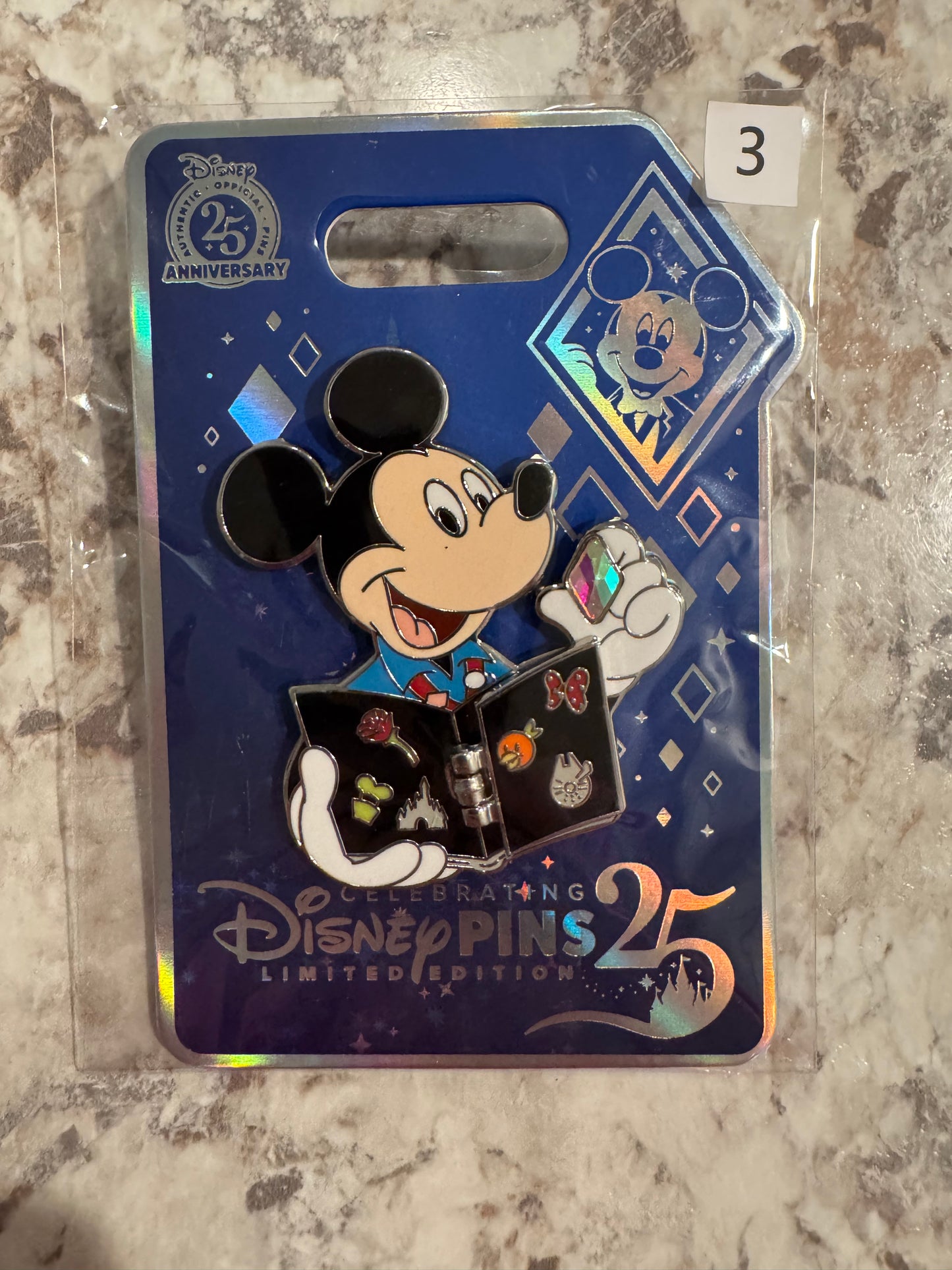 Mickey Trade With Me Disney 25th Pin Trading Event LE 750 Disney Pin