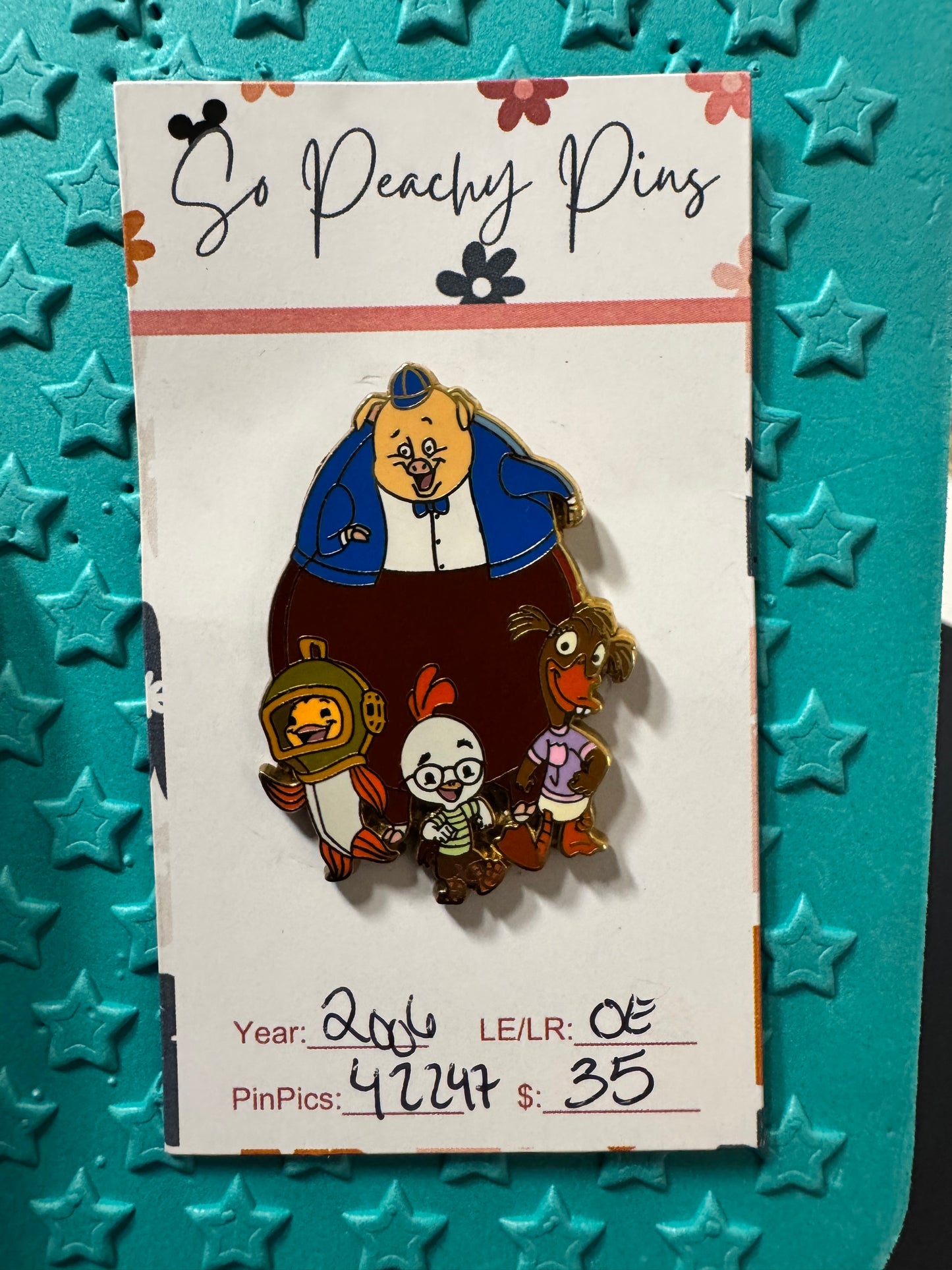 Disney Parks Chicken Little & Friends Pin Disney Pin
