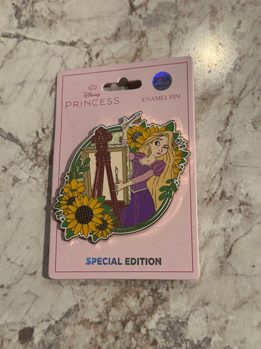 Rapunzel Paint Sunflowers Pink A La Mode (PALM) Exclusive LE 200 DIsney Licensed