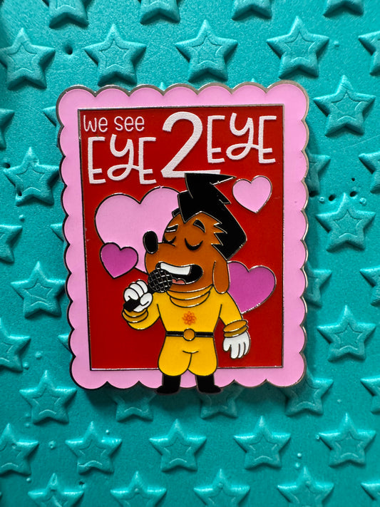 2026 Disney Parks Valentines Day Mystery Pin Goofy Movie Powerline Eye 2 Eye Disney Pin