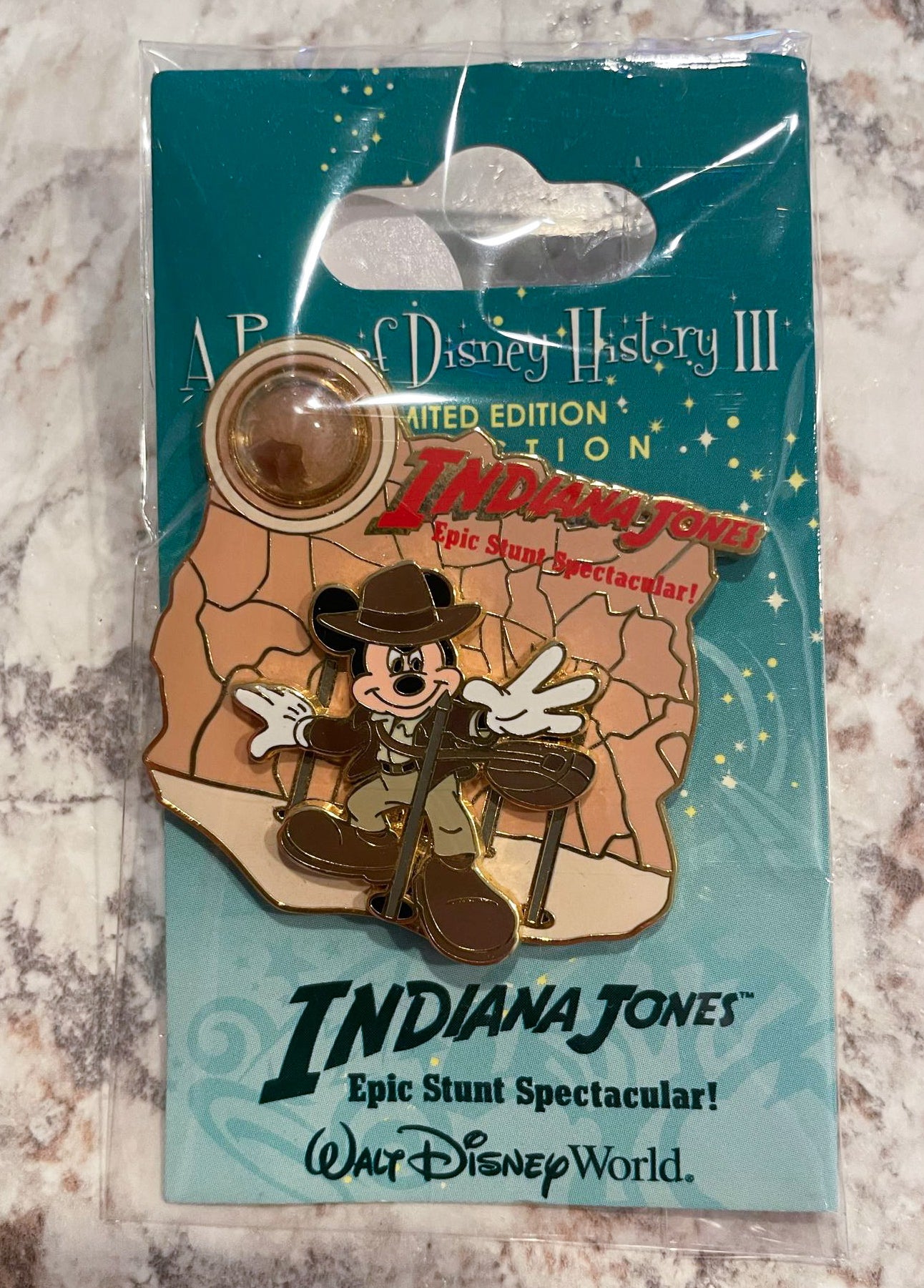 Piece of Disney History III Indiana Jones Disney Pin