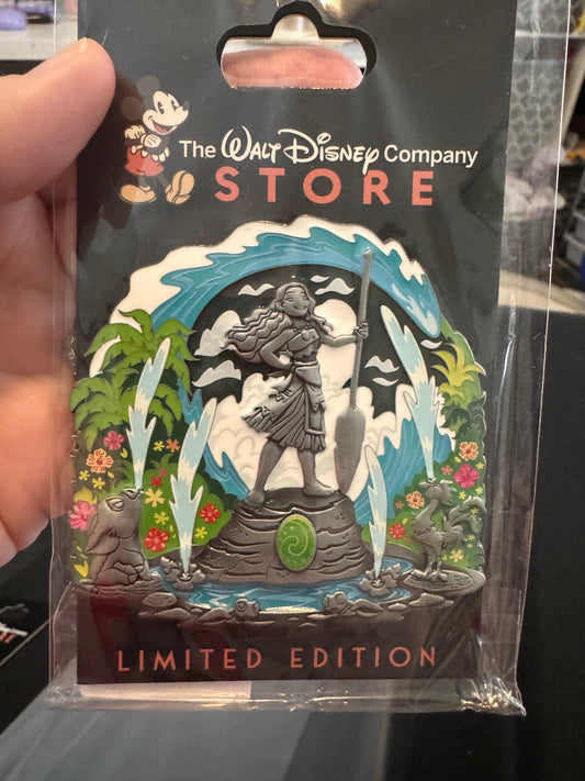 Moana Water Fountain Series Pin LE 300 Disney Pin