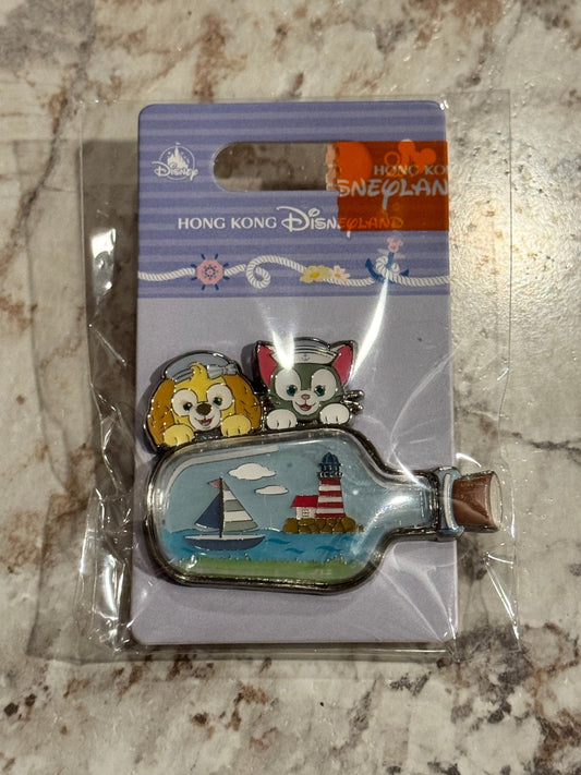 Duffy and Friends Hong Kong CookieAnn Tippy Blue Disney Pin