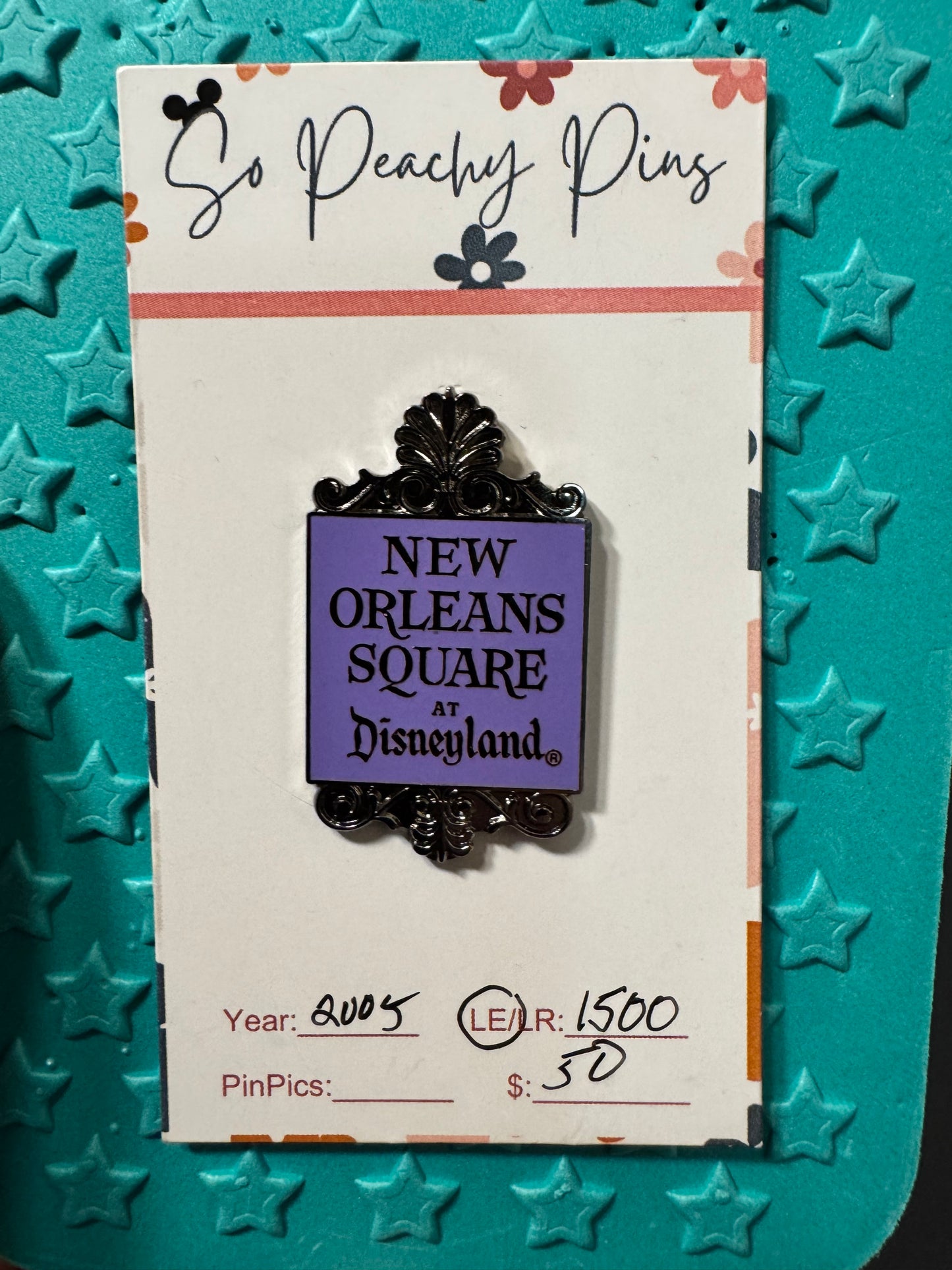 Disney Catalog - New Orleans Square Disneyland From Box Set LE 1500 Disney Pin