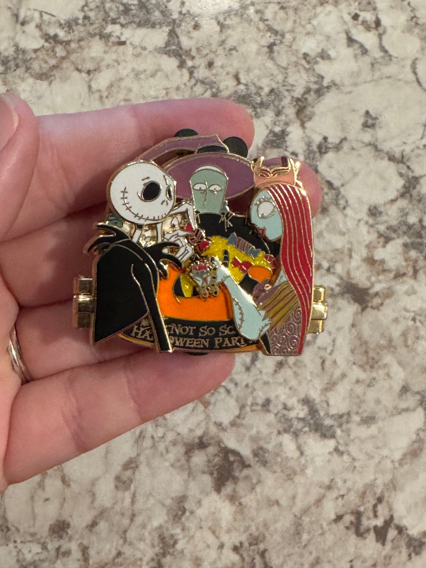 WDW MNSSHP 2015 Jack and Sally Completer Disney Pin