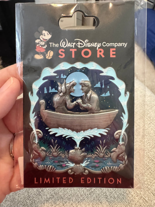 Little Mermaid Water Fountain LE 300 Disney Pin