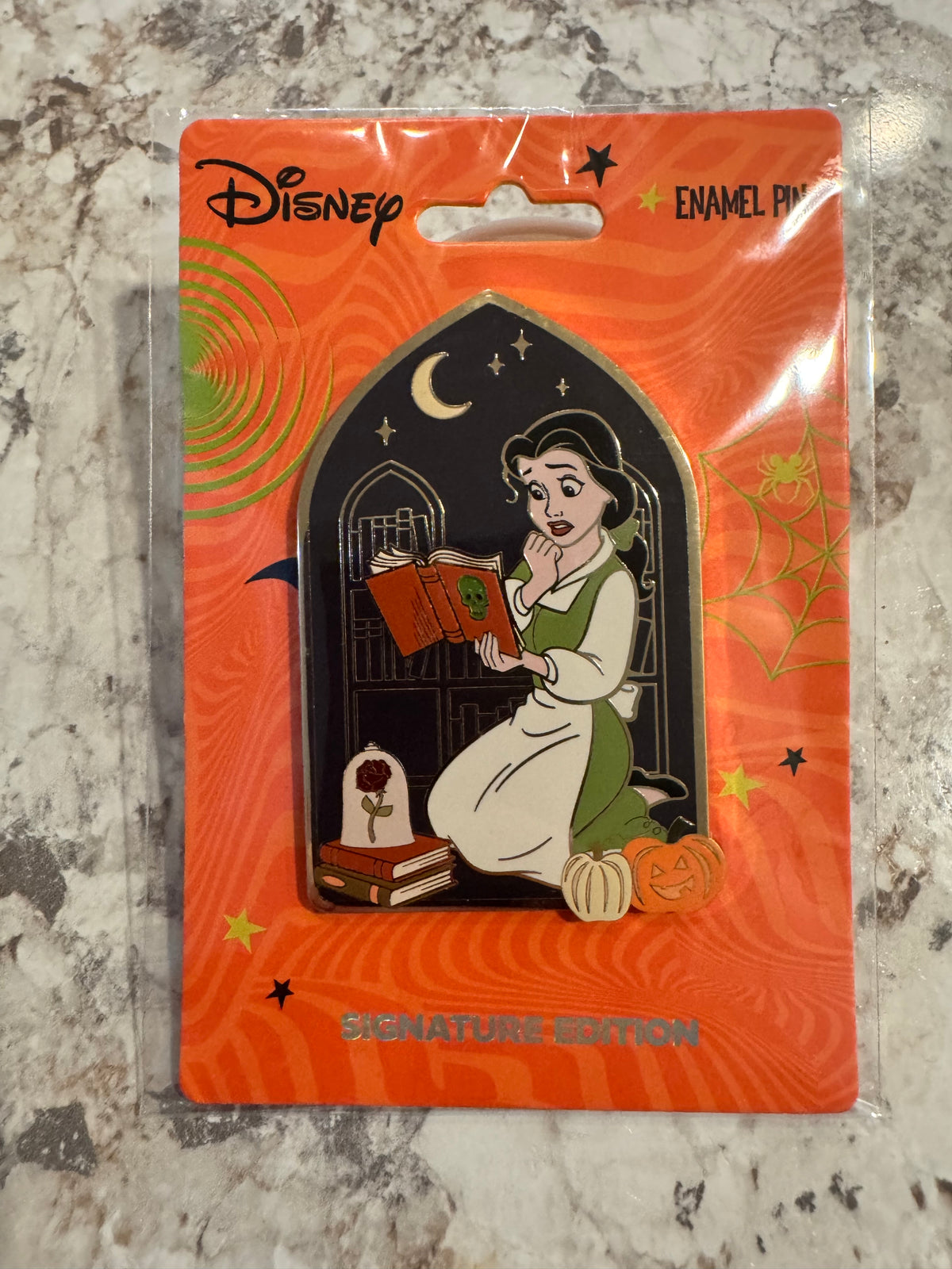 Pink A La Mode PALM Belle Library Halloween 2026 3" Jumbo Pin LE 500