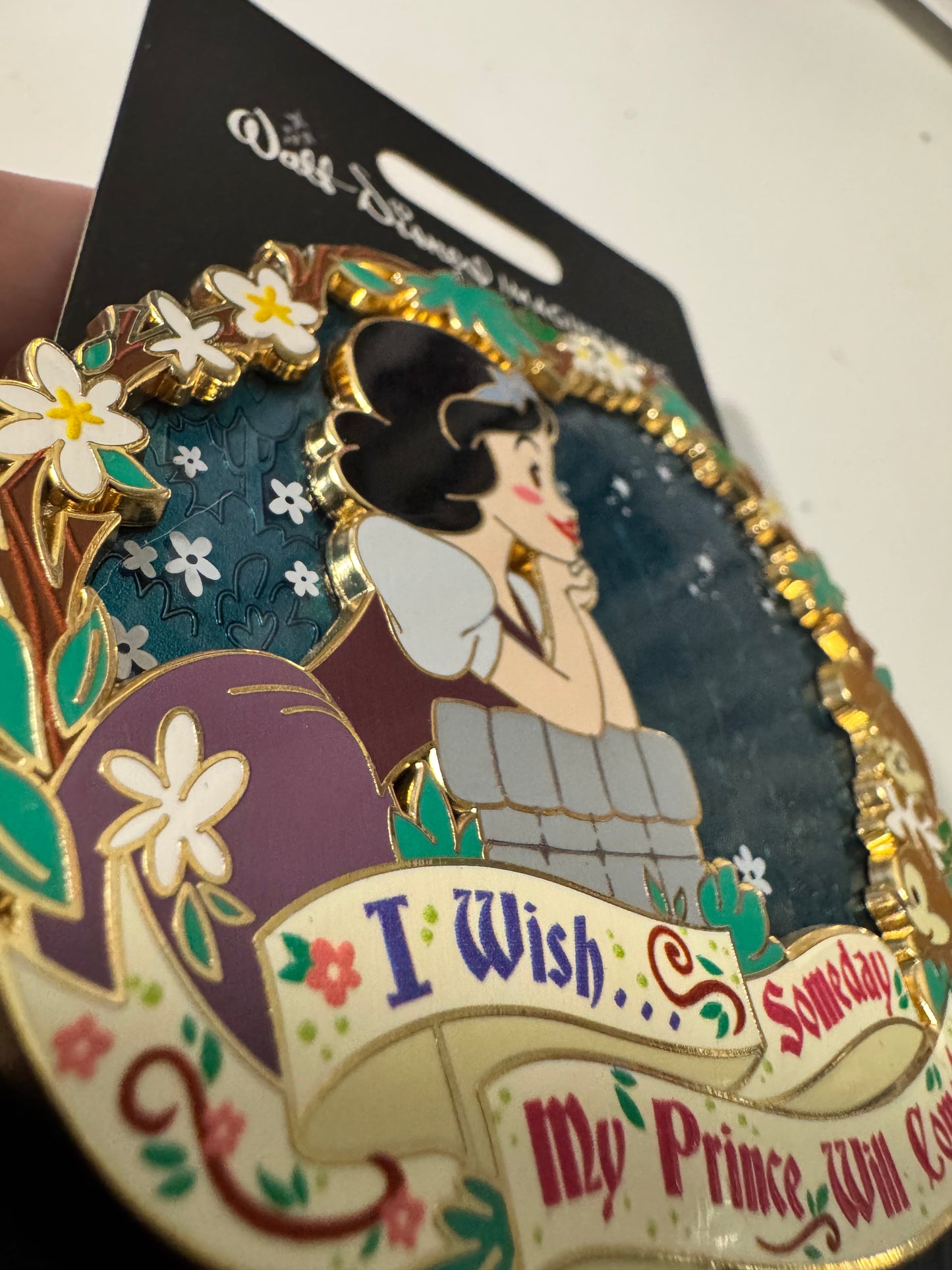 Disney Pin 2022 WDI Snow White I Wish Series LE 300 MOG D23 Expo