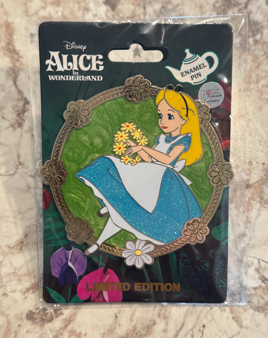 Alice in Wonderland Pink a La Mode PALM Disney Pin