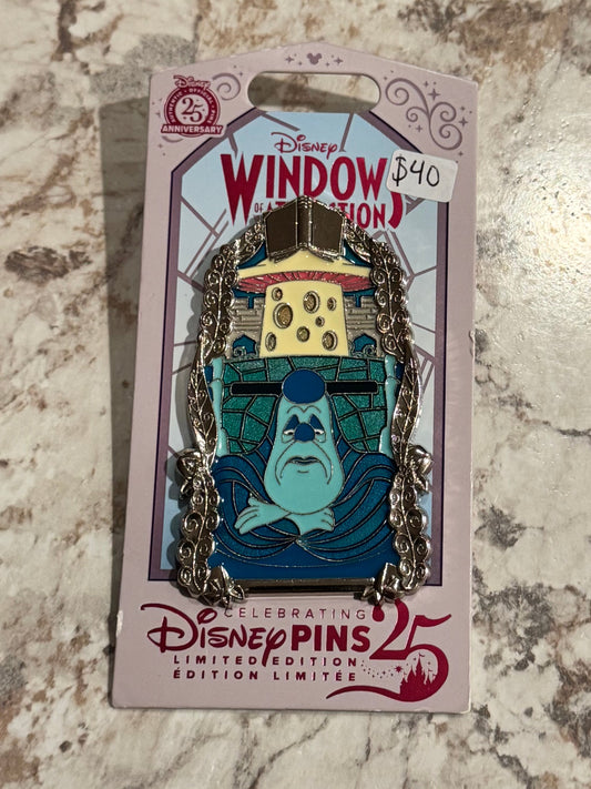 Disneyland Windows of Attraction Alice in Wonderland LE Disney Pin