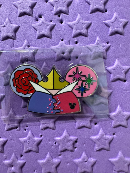 Sleeping Beauty Hidden Mickey Disney World Ears Disney Pin